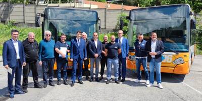 Deux bus de la régie Ligne d'Azur partent de Drap pour l'Arménie