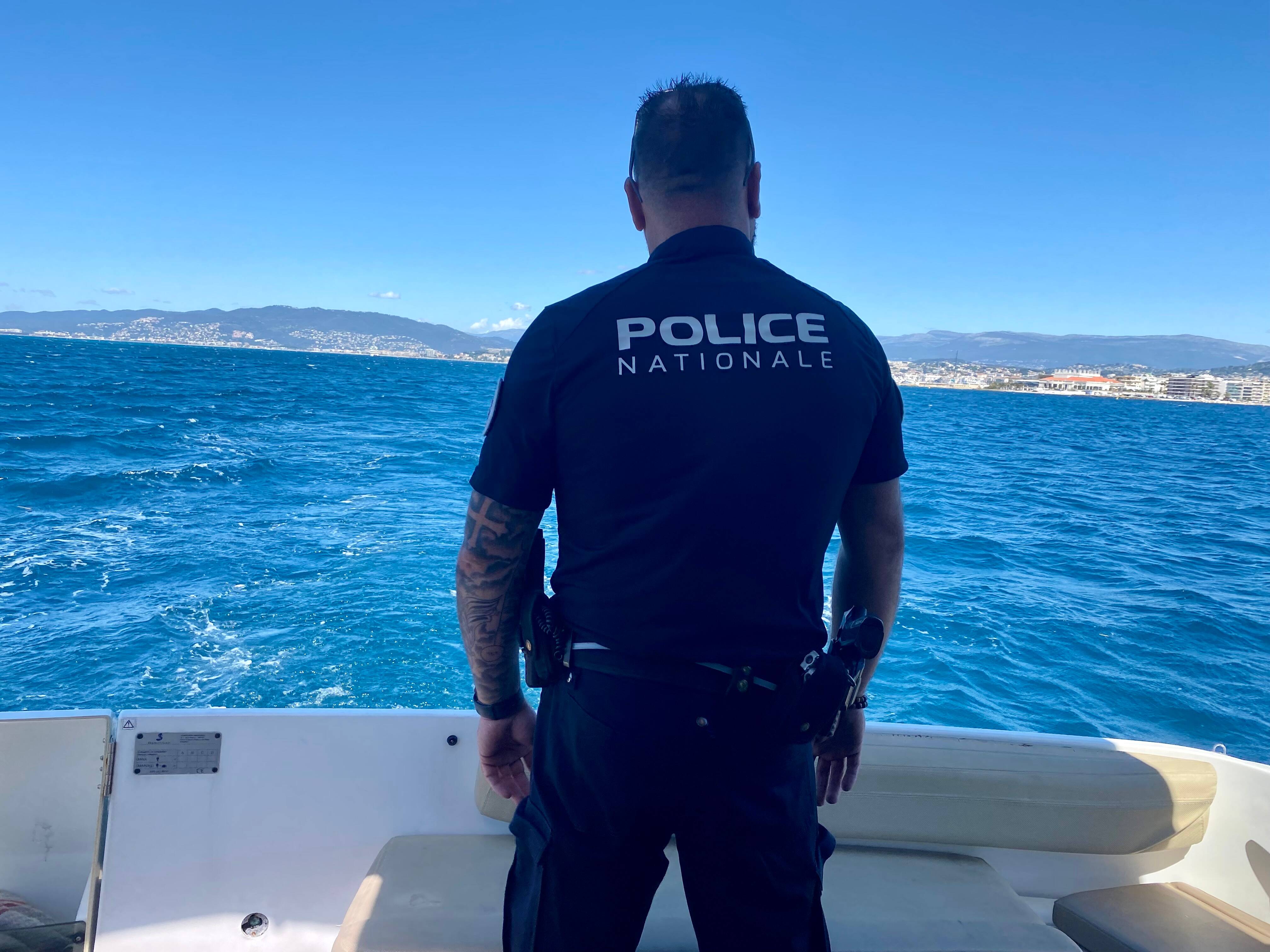 Sur terre, en mer ou en l'air... La police sur tous les fronts pendant le Festival de Cannes