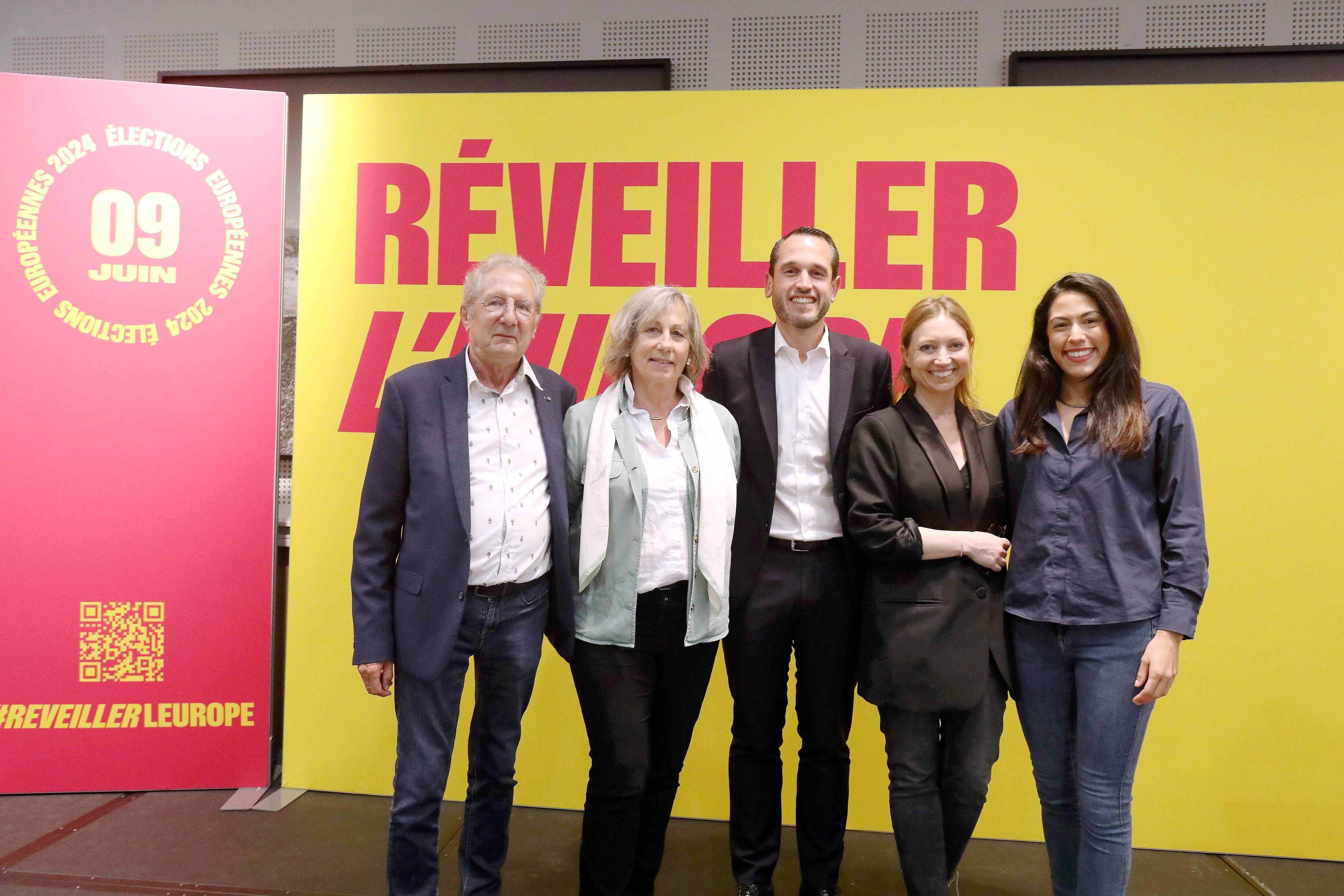 Meeting de la liste PS-Place publique à Nice: "Glucksmann incarne le mieux la renaissance d'une social-démocratie"