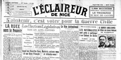 Retour sur les législatives explosives de 1924 en France