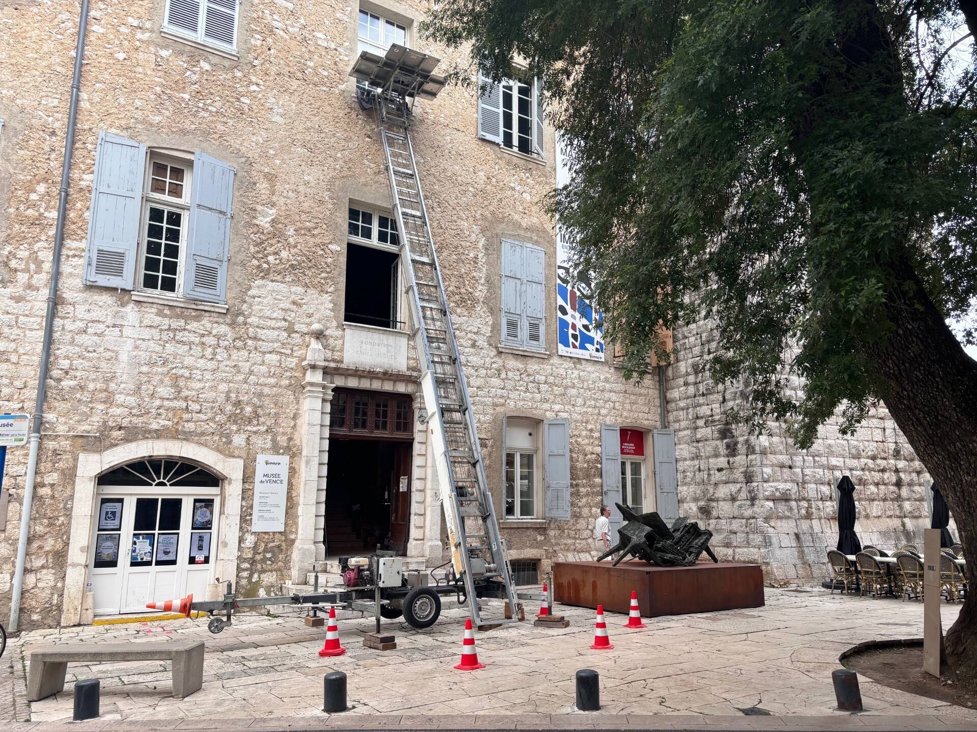 Pendant les travaux, le musée de Vence poursuit sa programmation en ville