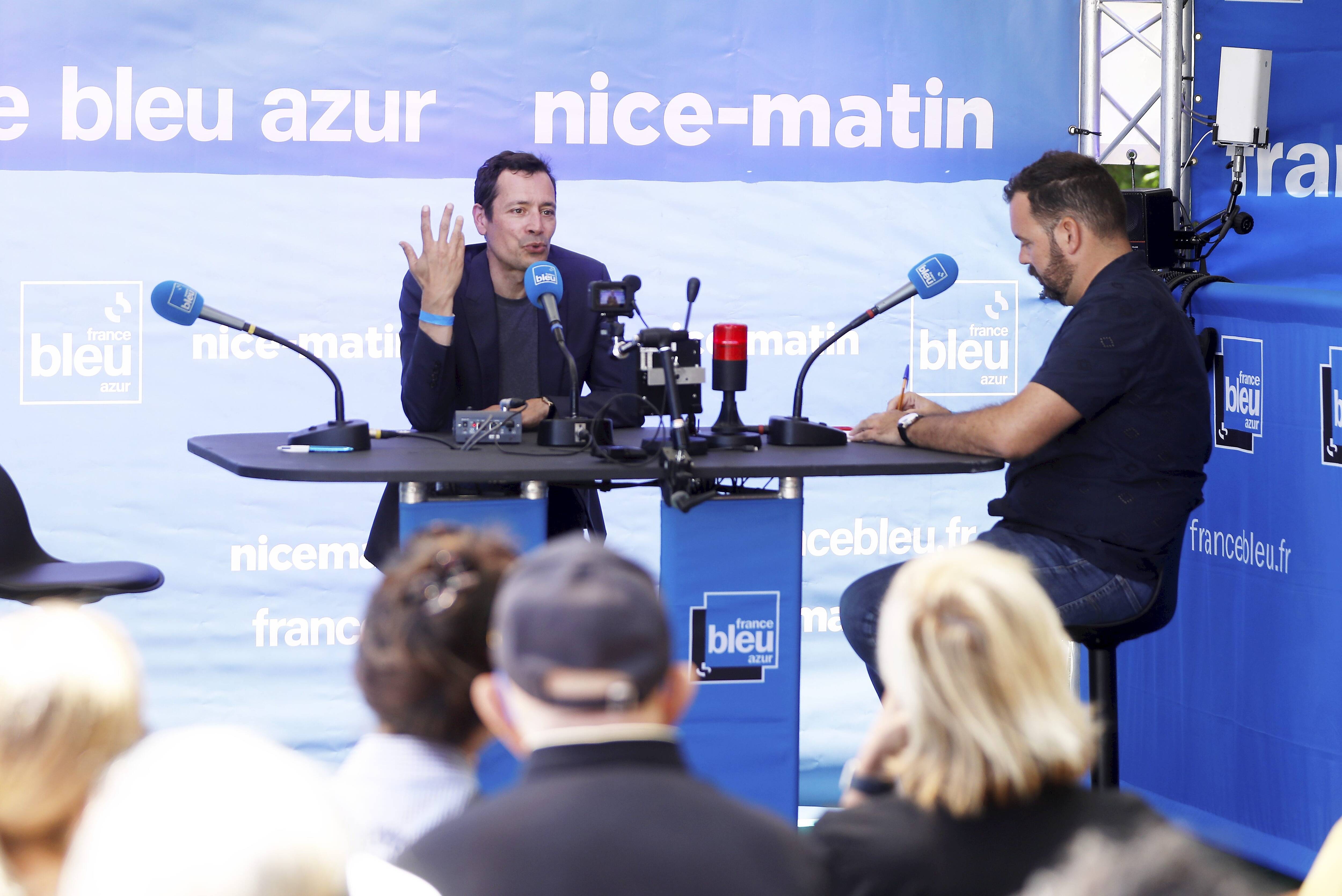 "Nos verrous intérieurs sont d'une puissance incroyable": on a mis le Goncourt Jean-Baptiste Andrea face à ses lecteurs au Festival du livre de Nice