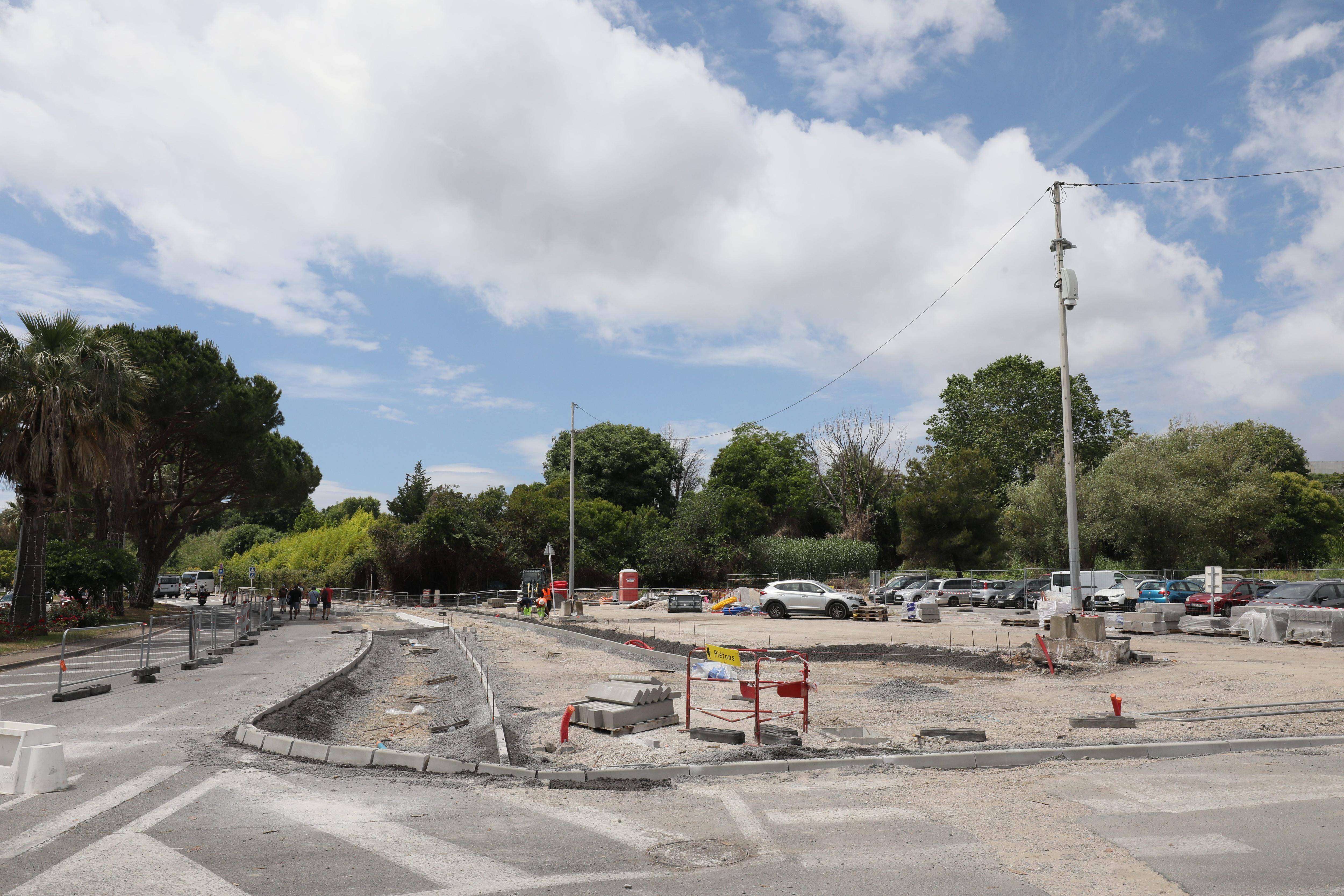 L’ancien parking bouygues est en pleine métamorphose à antibes