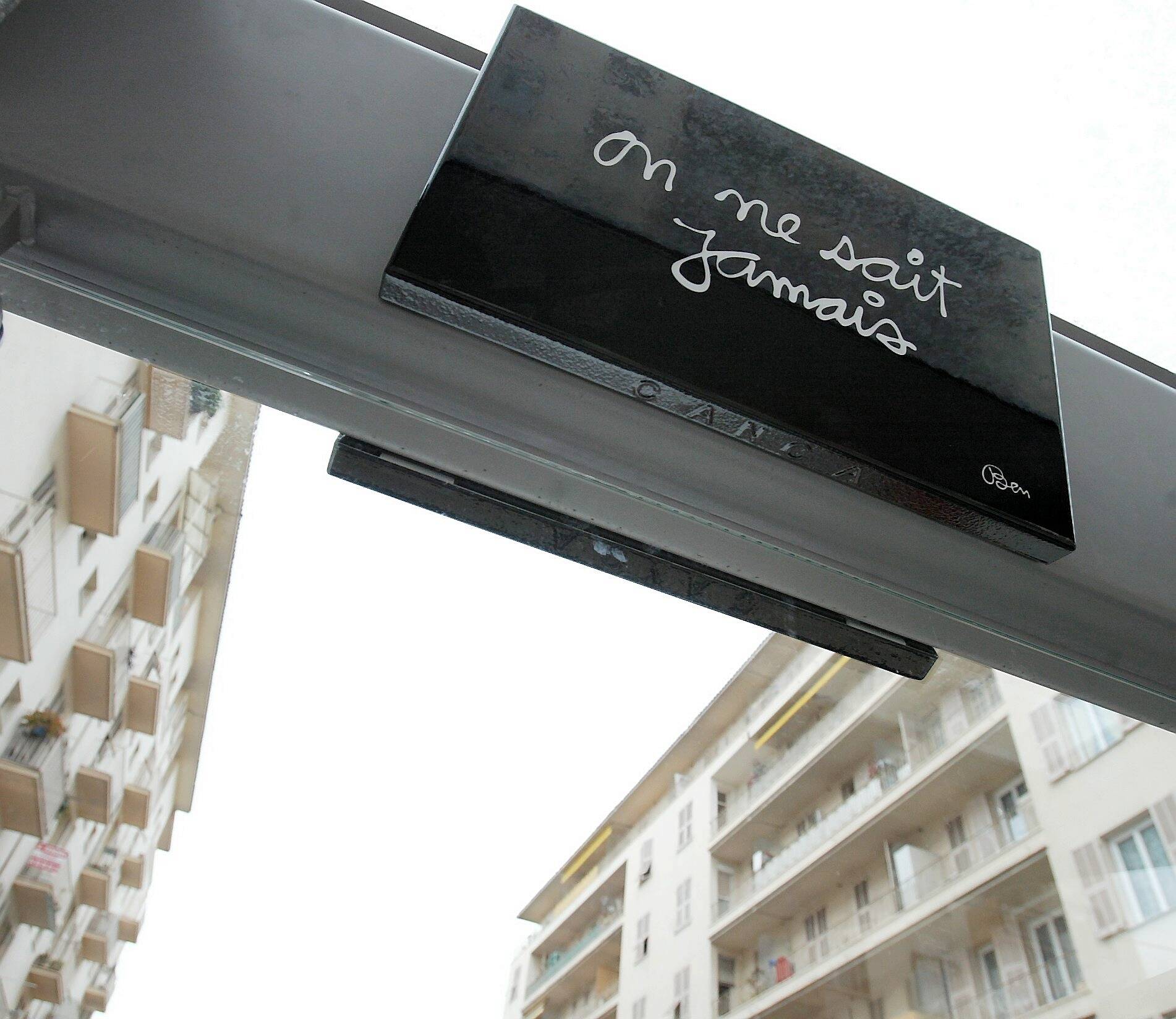 Mort de Ben: l'artiste qui vous donnait envie de prendre le tramway à Nice