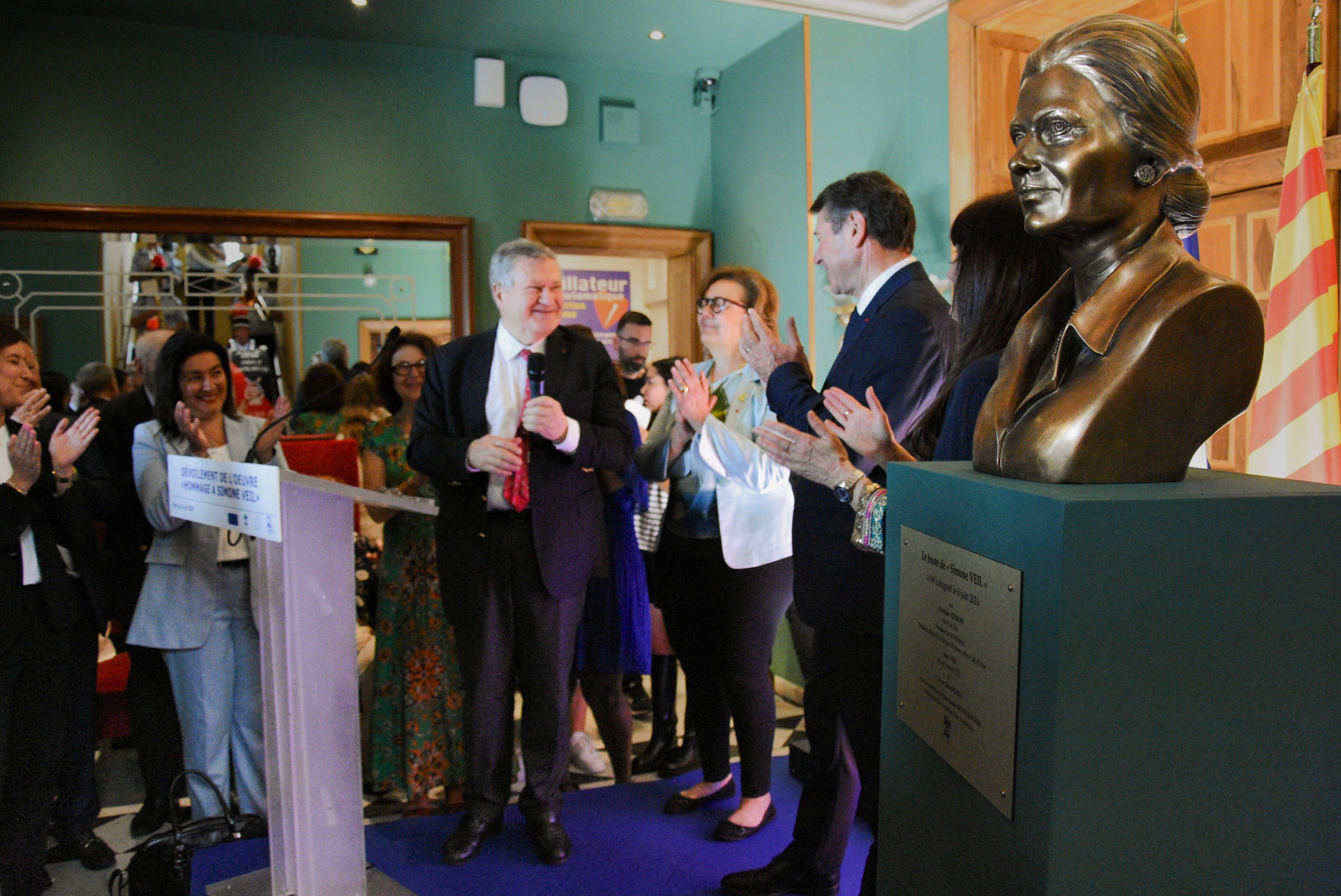 Une nouvelle oeuvre en hommage à Simone Veil