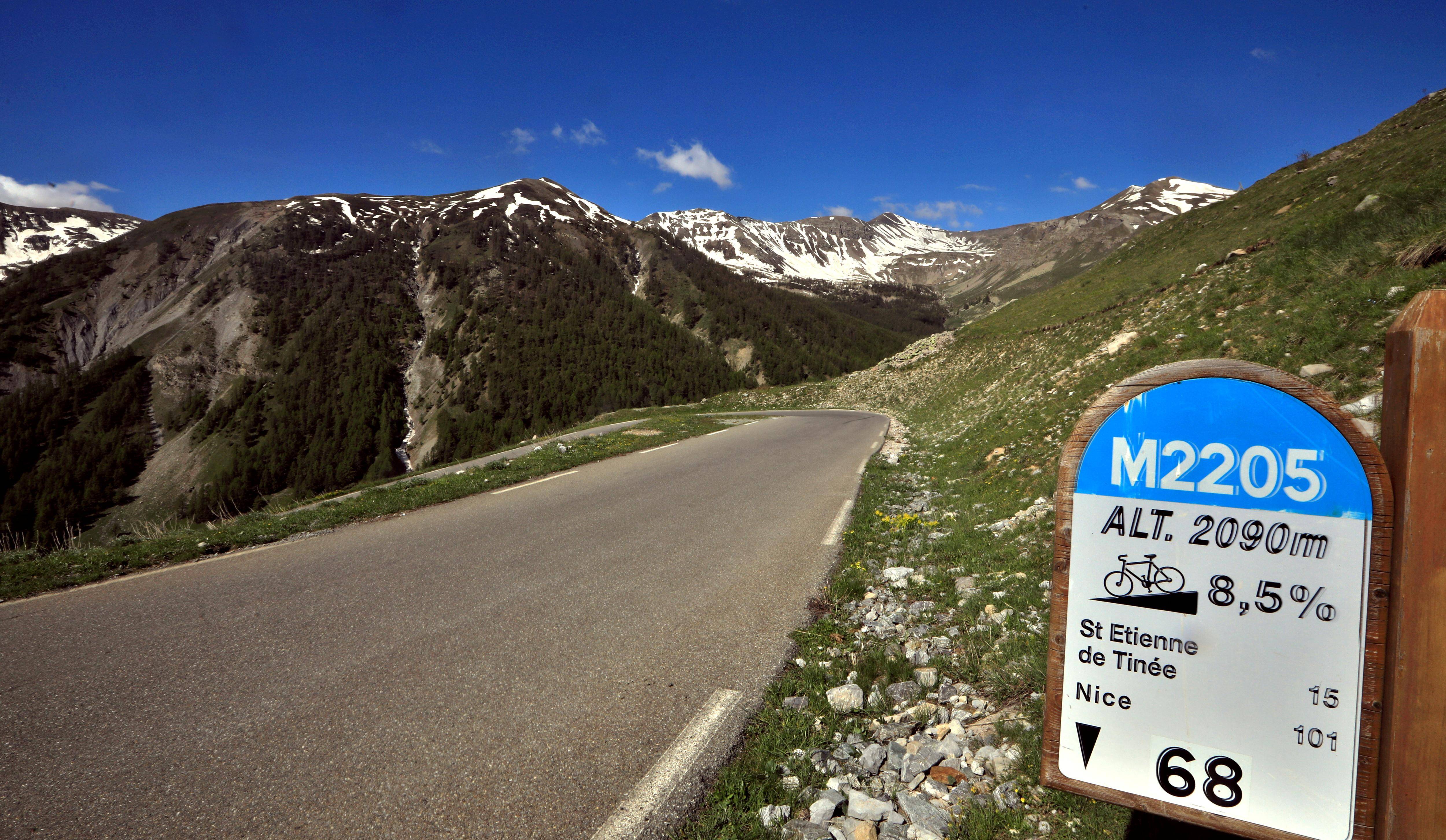 La route de la Bonette en grande partie fermée par des travaux cette semaine