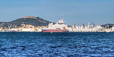 Le cargo Luna-S s'apprête à quitter Toulon