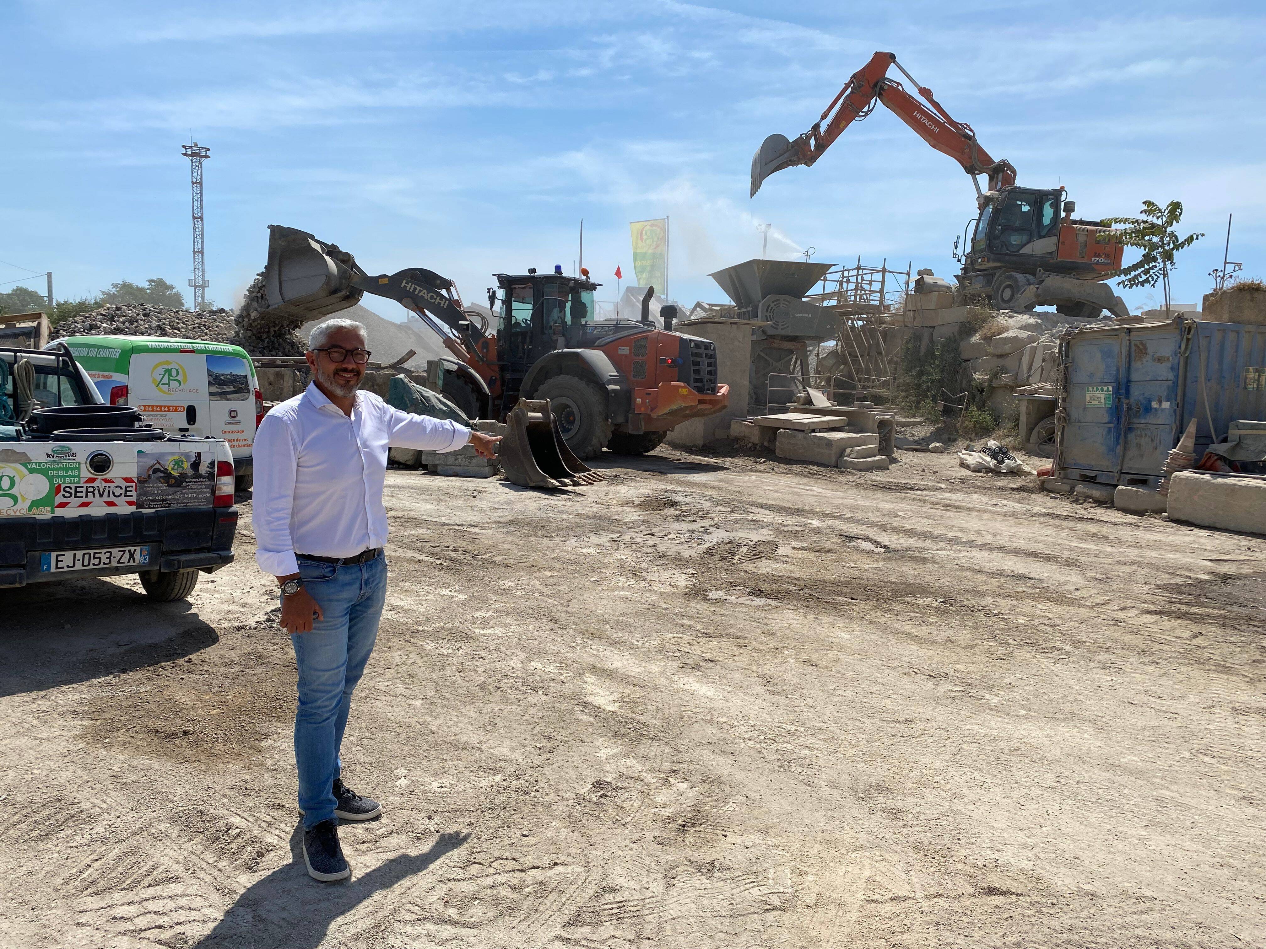 Sur son site à La Seyne, l'entreprise 3AG Recyclage croît dans léconomie circulaire depuis 10 ans