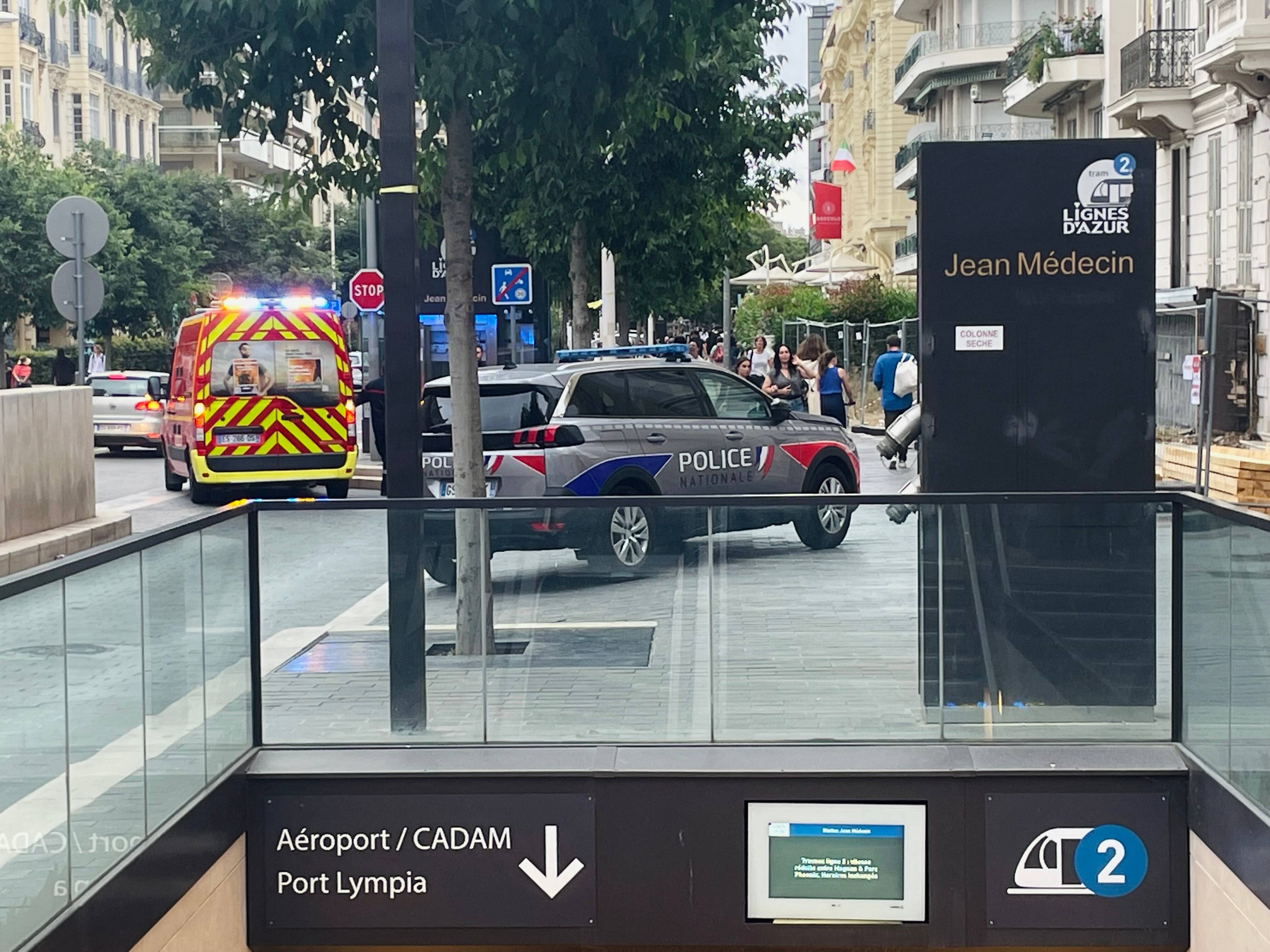 Ce que l'on sait de la rixe avec un couteau qui éclaté dans une station de tramway à Nice
