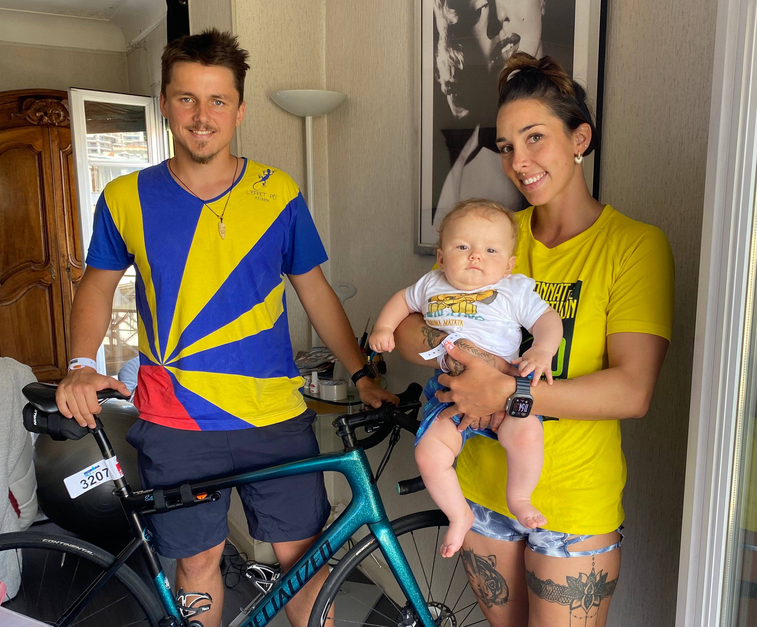 "Quoiqu'il se passe, je ne lâcherai rien": cette jeune maman de Nice s'attaque à l'Ironman 6 mois après avoir accouché