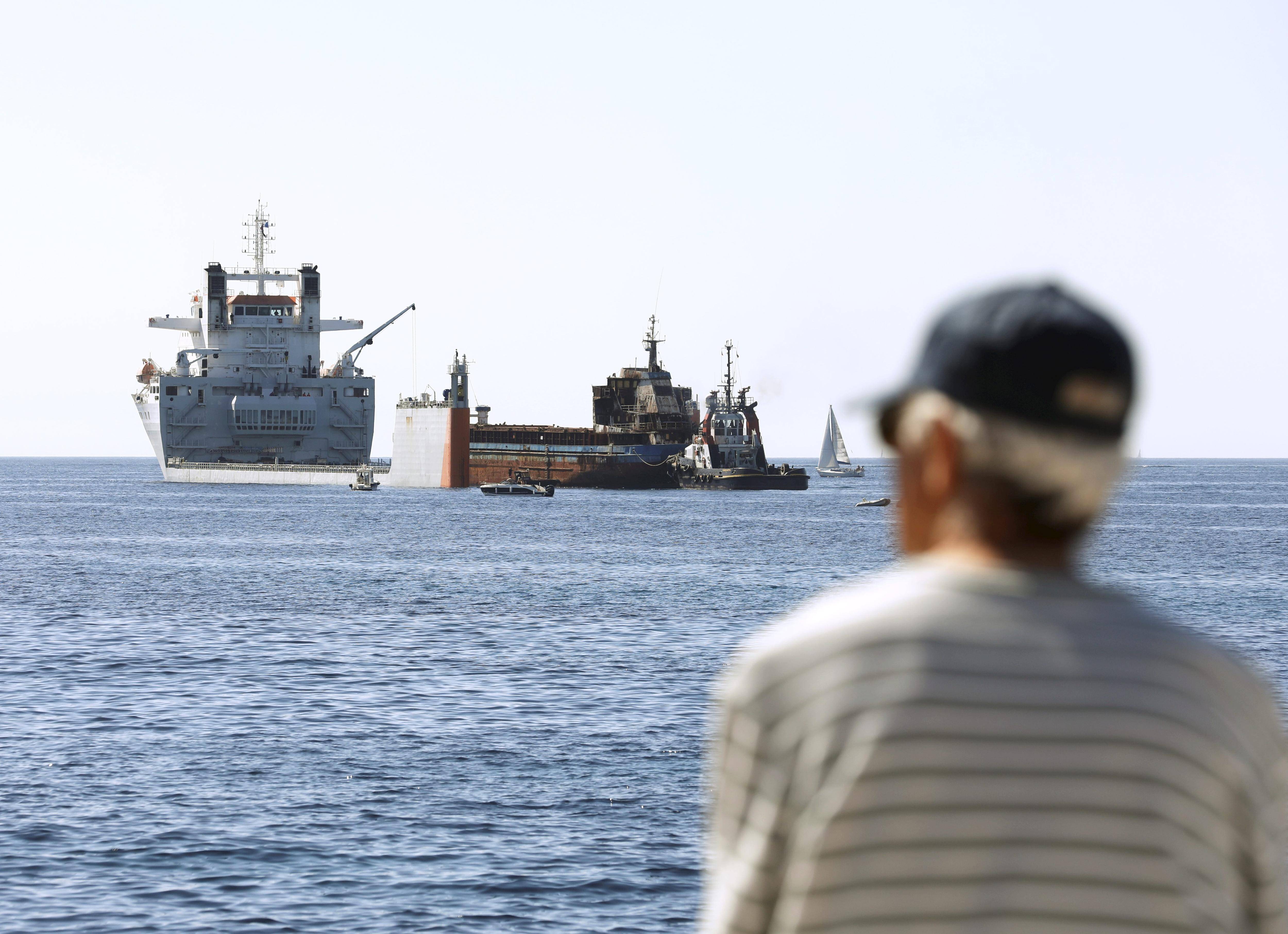 Fin de l'histoire pour le cargo Luna-S, après plus de dix ans à hanter les quais de la base navale de Toulon