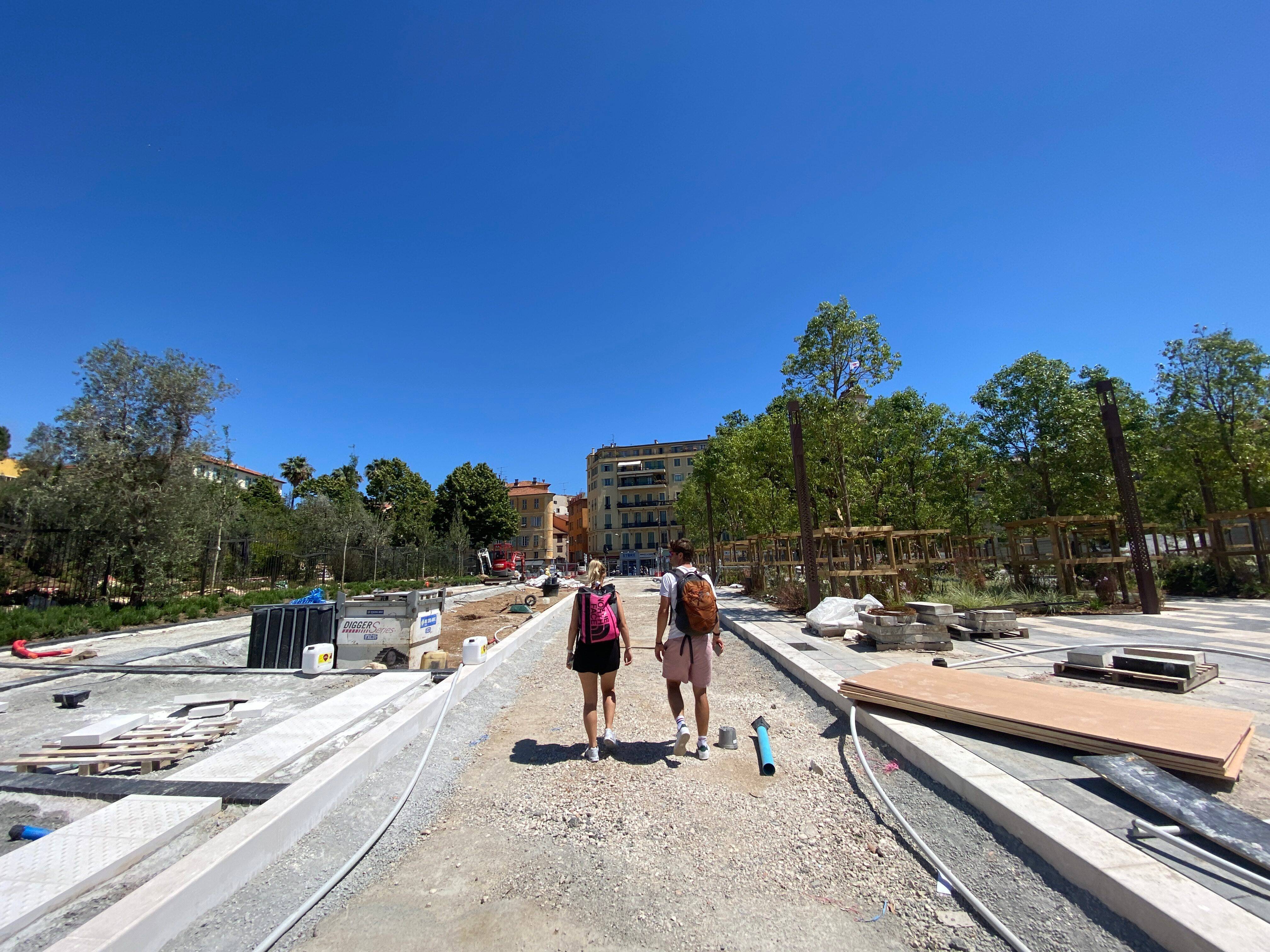 La première étape de l'extension de la promenade du Paillon à Nice sera inaugurée ce samedi