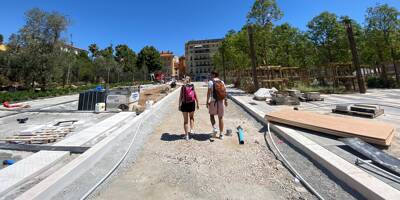 La première étape de l'extension de la promenade du Paillon à Nice sera inaugurée ce samedi