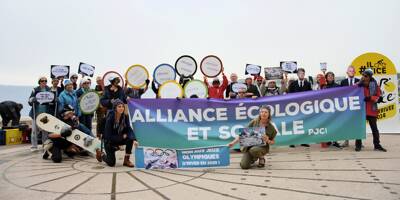 Des opposants au Jeux olympiques d'hiver 2030 manifestent à Nice