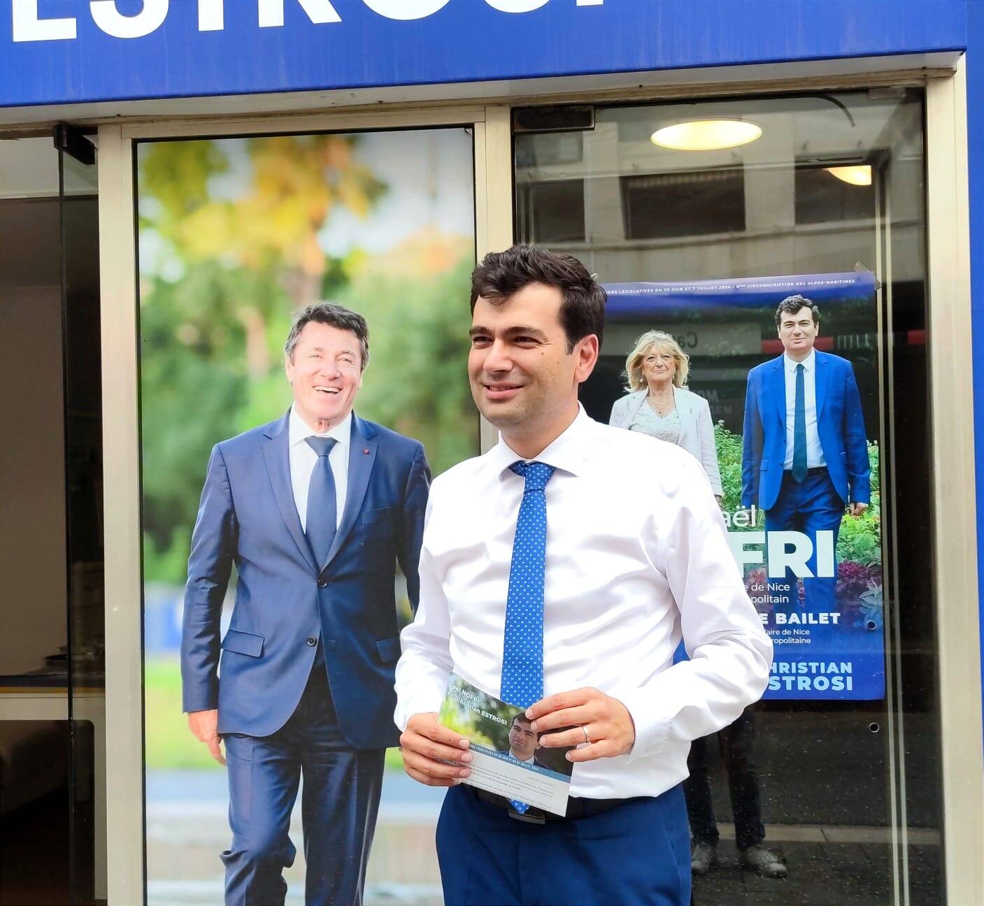 "Christelle D'Intorni a le ralliement au RN honteux": Gaël Nofri, candidat Horizons dans la 5e circonscription des Alpes-Maritimes, réplique à la députée sortante LR/RN