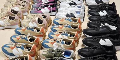 À Toulon, un fleuriste stockait 105 paires de chaussures de contrebande dans son commerce