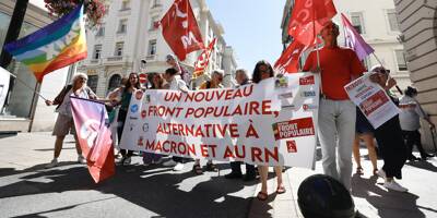 À Cannes et Grasse, la CGT défile en soutien au Nouveau Front populaire
