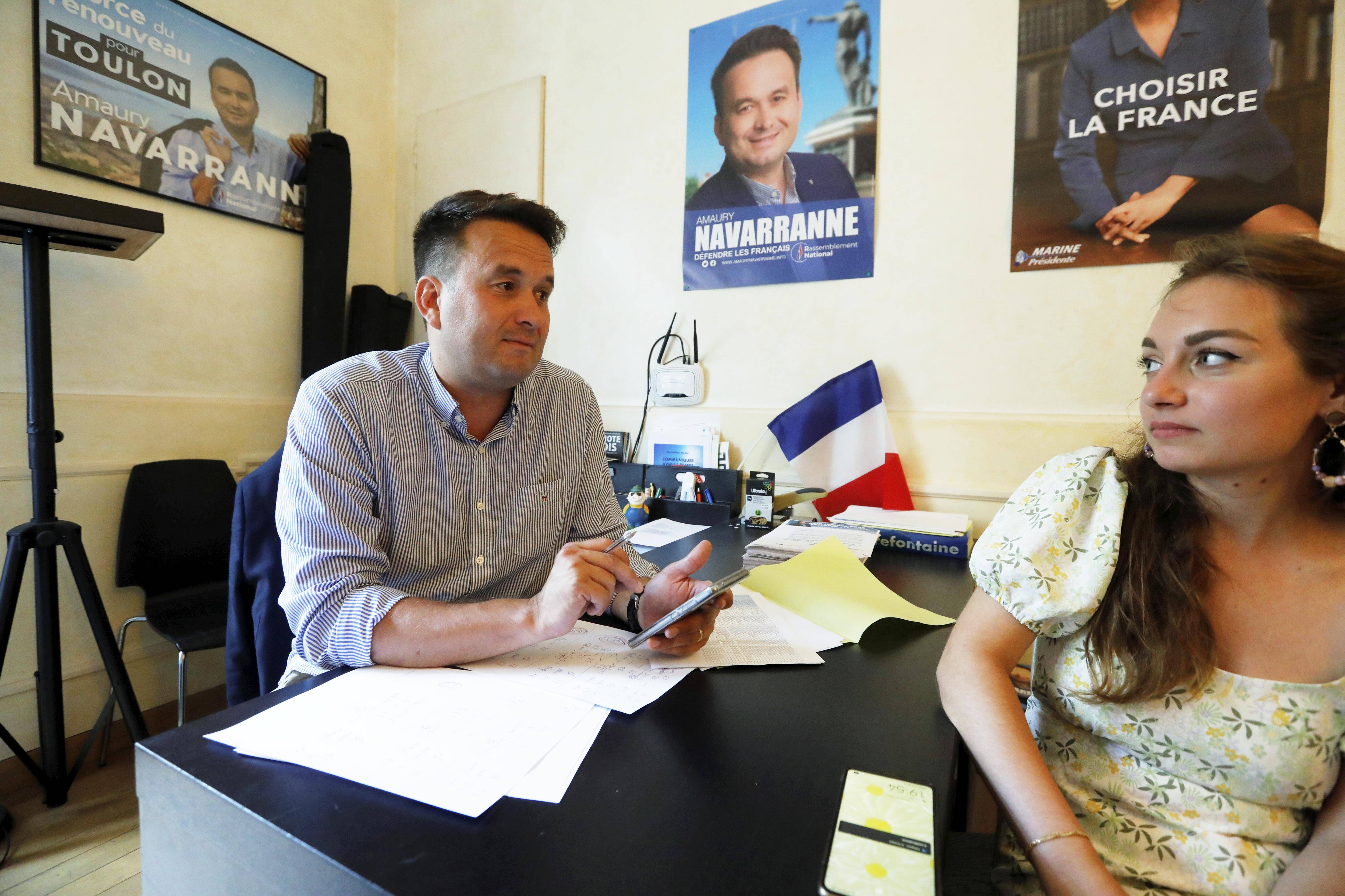 "Les ambitions de Laure Lavalette à Toulon s'accommodent mal d'un autre cadre aussi brillant à ses côtés"... Sous le vernis des élections législatives, les fêlures du RN à Toulon