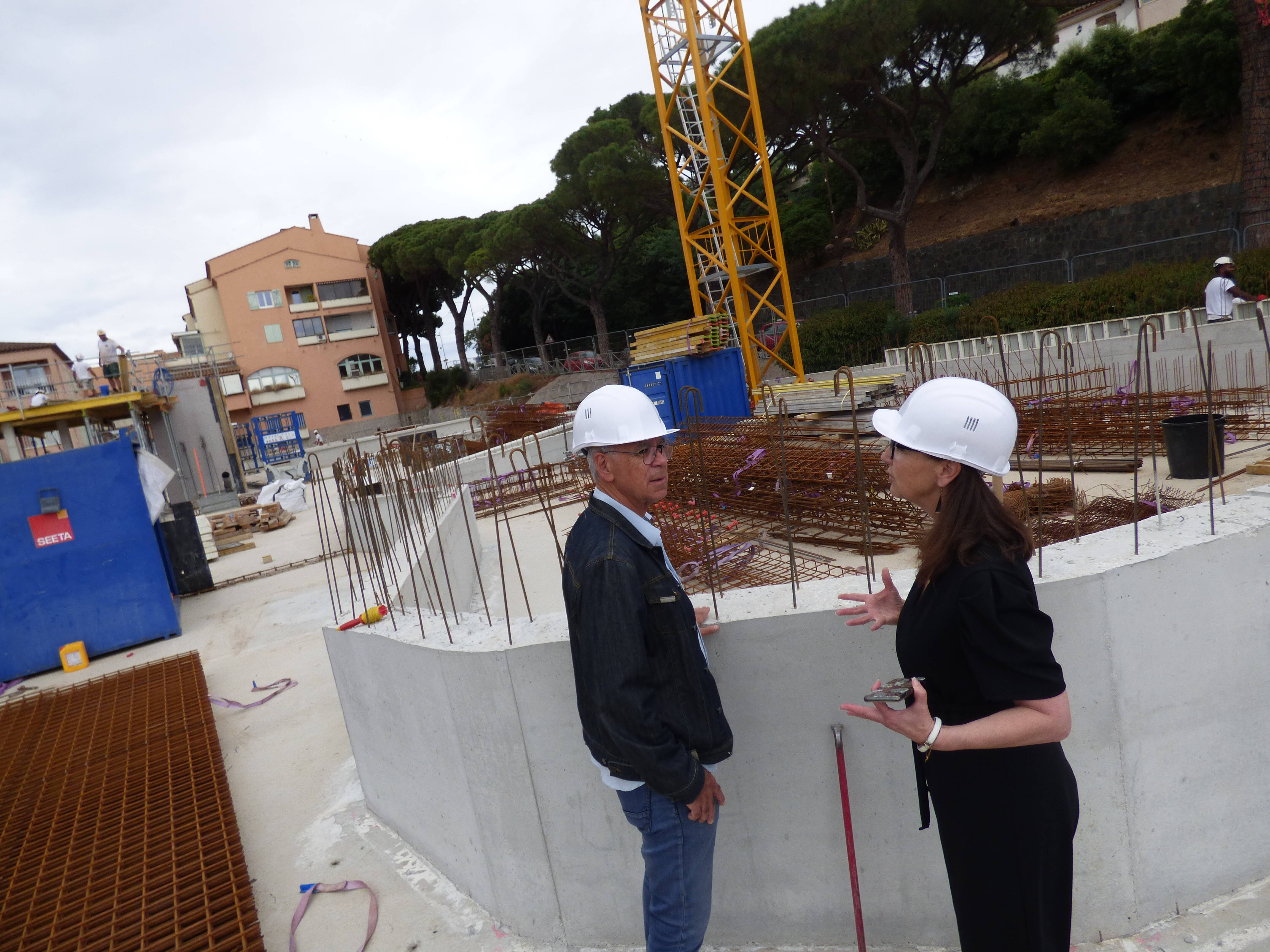 Dans les entrailles du chantier du Train des Pignes à La Croix-Valmer