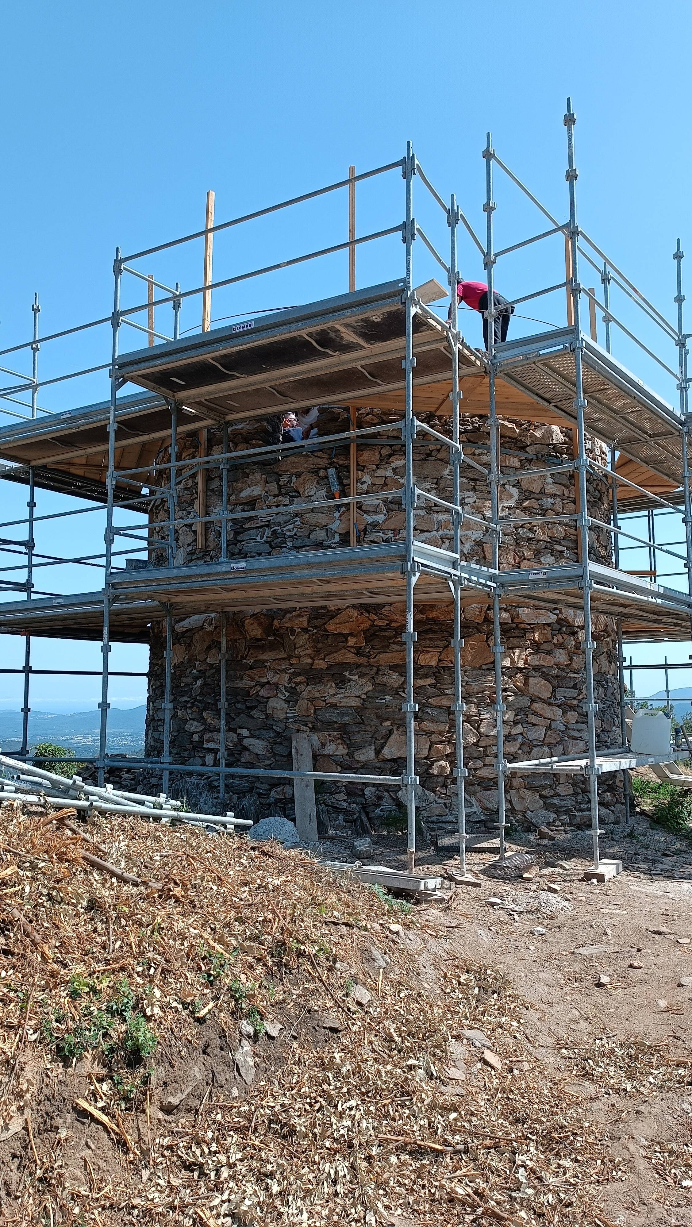 La Restauration Du Moulin De L’adrech En Bonne Voie à La Garde-freinet 