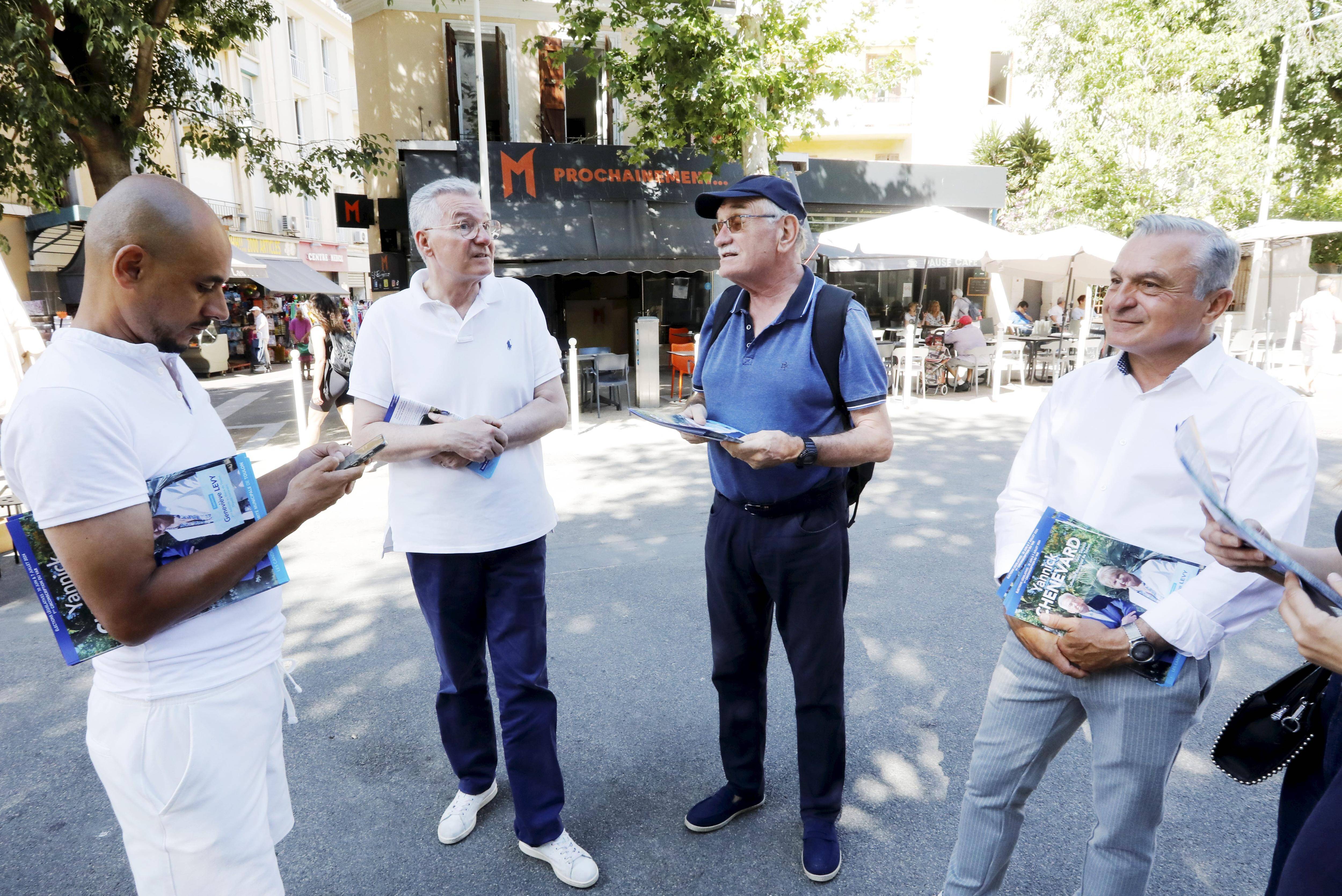 Yannick Chenevard (Renaissance) mobilise ses soutiens: nous avons suivi le député sortant de Toulon en campagne