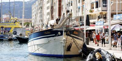 Un voilier de la rade de Toulon star du film Le Comte de Monte-Cristo