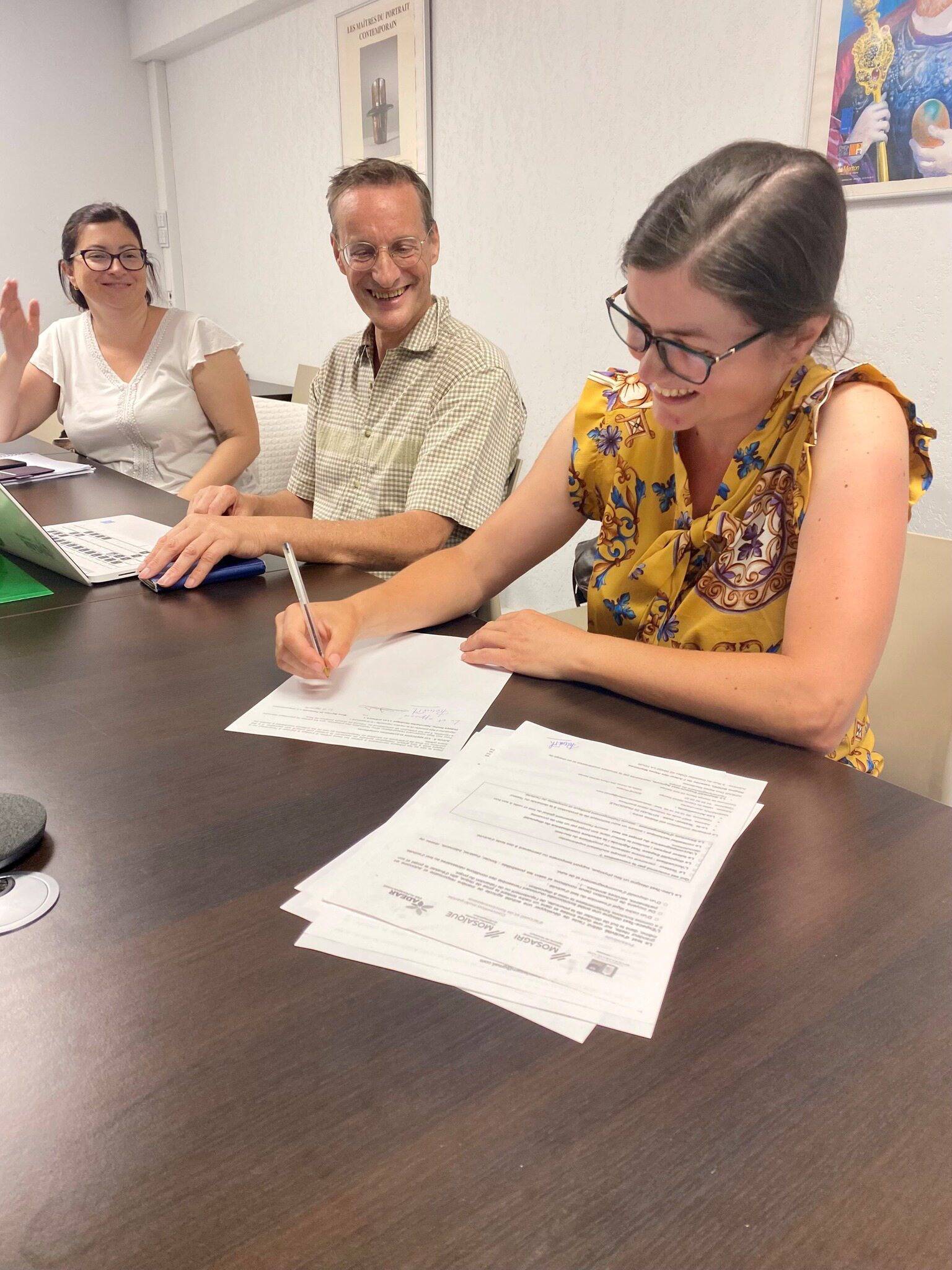 Une première signature pour l'espace test agricole de la Riviera française