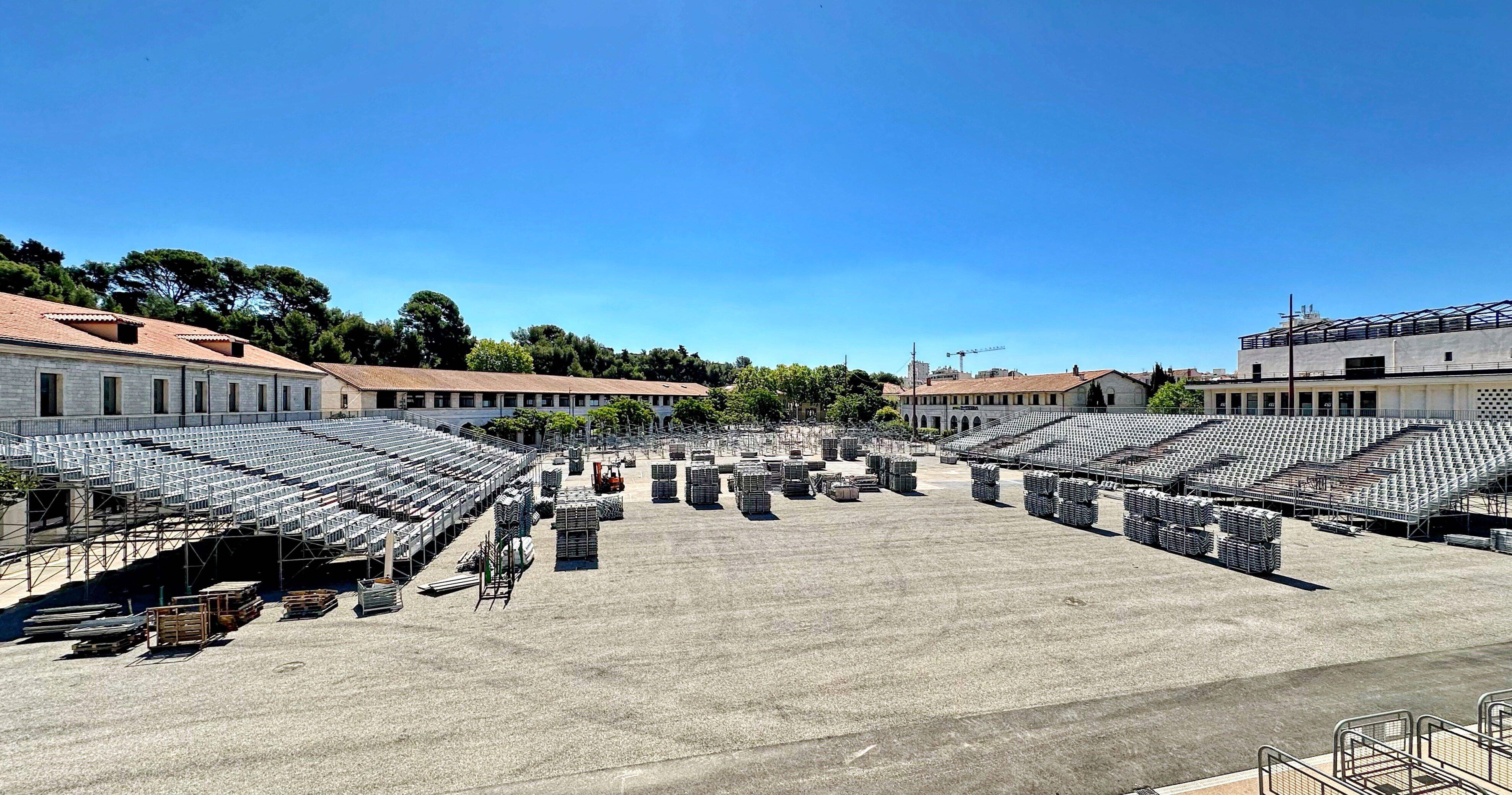 Une quarantaine d'artistes attendus sur scène, le Zénith se prépare à accueillir la première édition du festival "Le Son by Toulon"