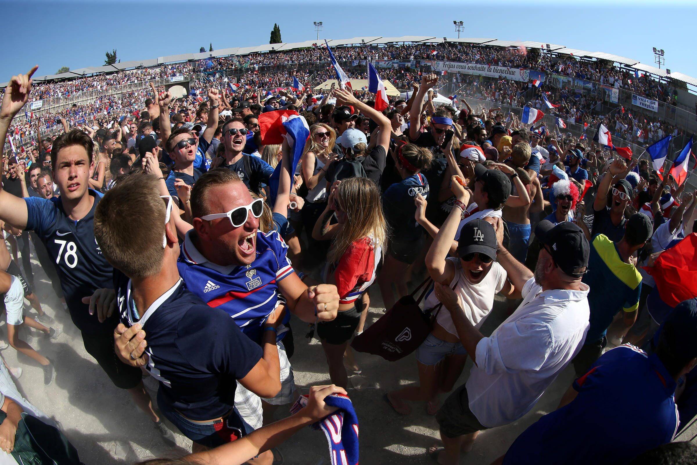 La demi-finale de l'Euro sera diffusée ce mardi soir aux Arènes de Fréjus