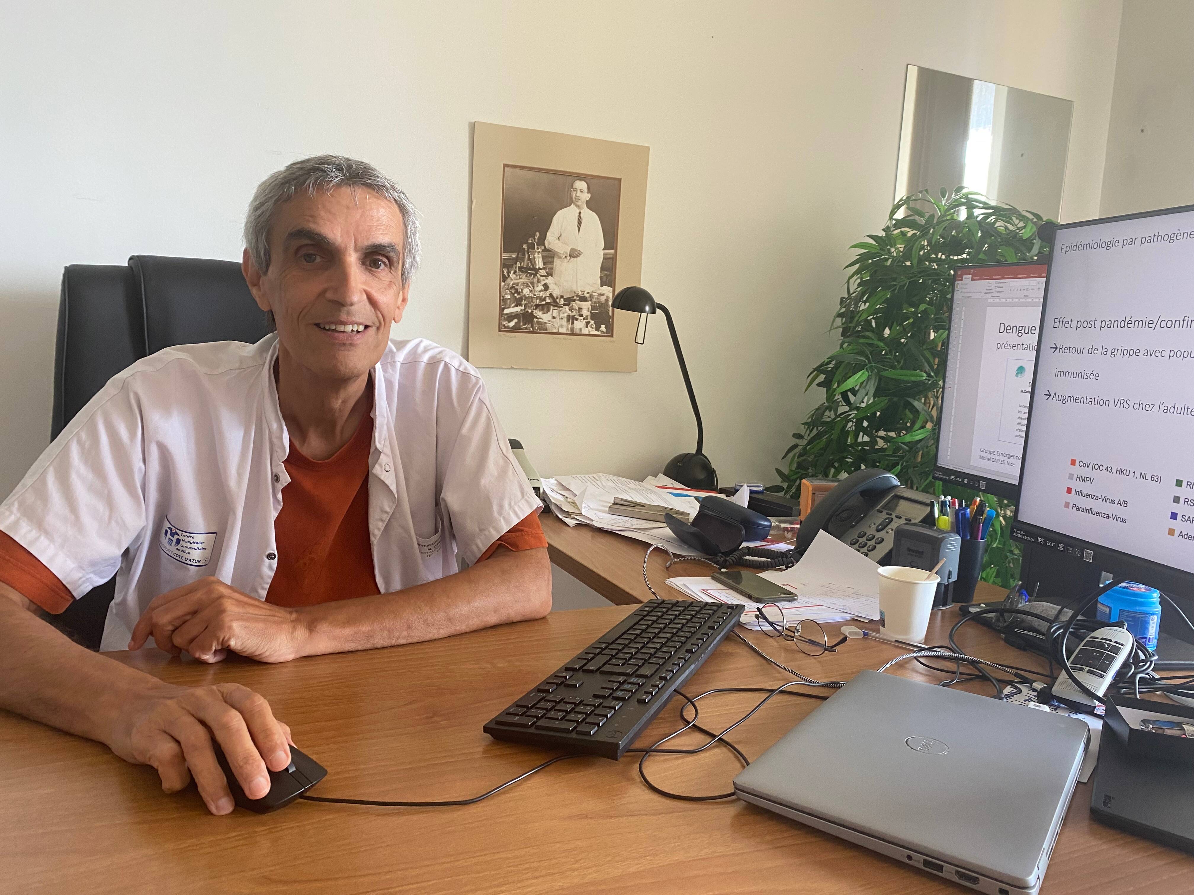 "Les conditions climatiques sont favorables à la circulation de la dengue": l'avertissement du chef du service d'infectiologie du CHU de Nice