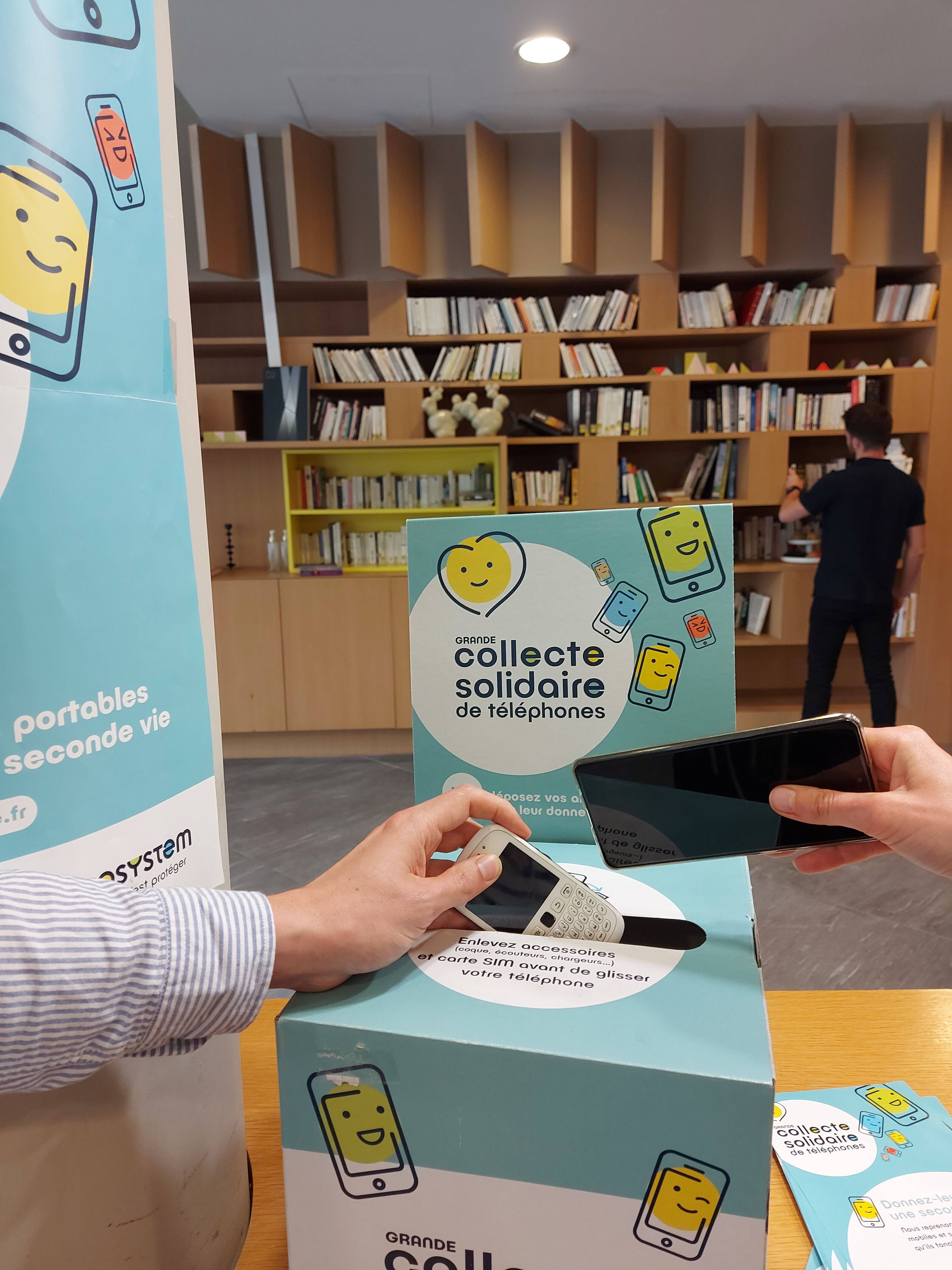 Une grande collecte de téléphones portables pour les plus démunis organisée à Nice jusqu'au 15 juillet