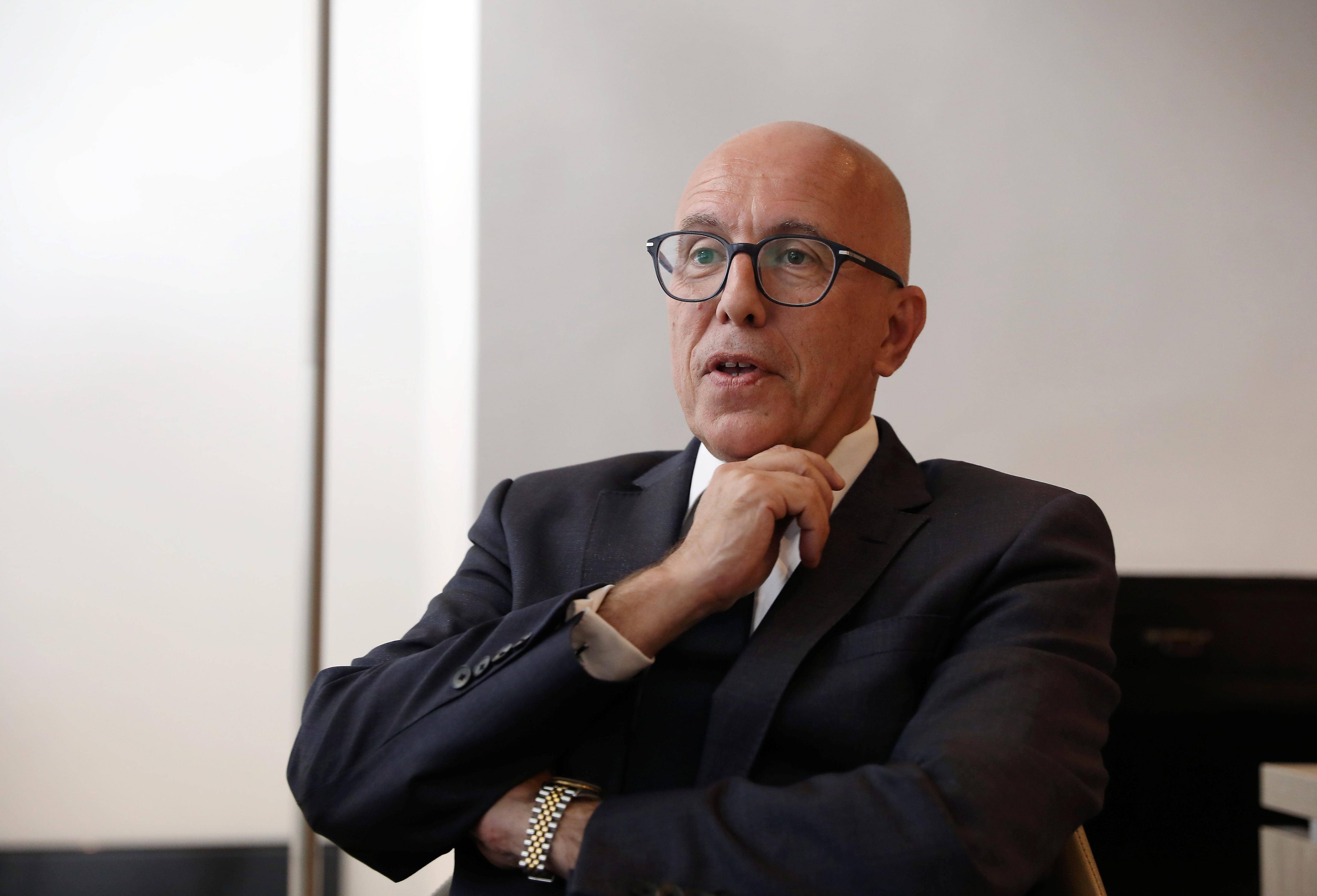 "Le vrai courage aurait été qu'il démissionne de son siège de maire de Nice": Eric Ciotti réagit après l'annonce de Christian Estrosi