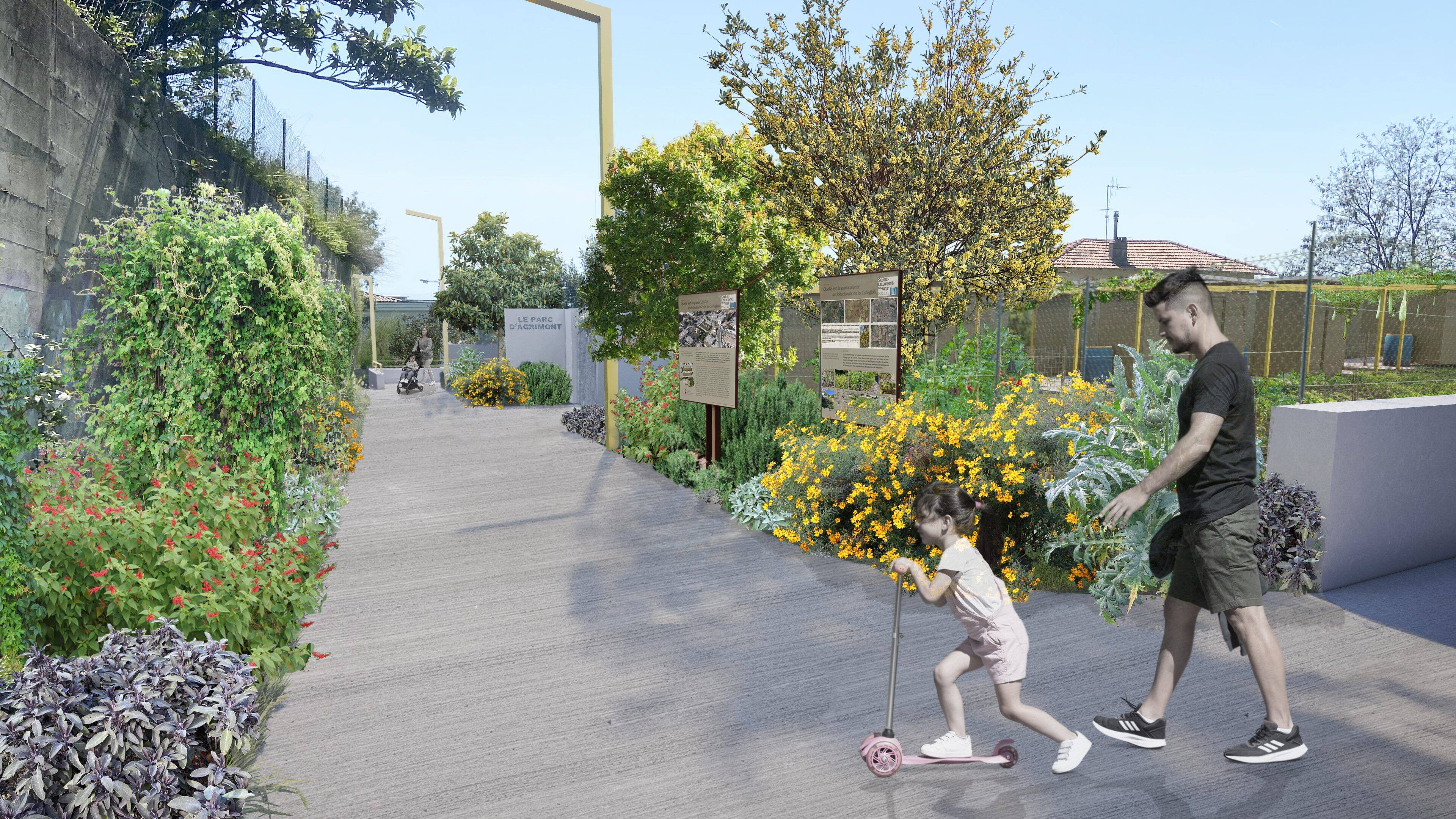 Bientôt des potagers et un parc de 1.000 m² créés à Saint-Laurent-du-Var, "un nouveau centre d'intérêt pour le quartier"