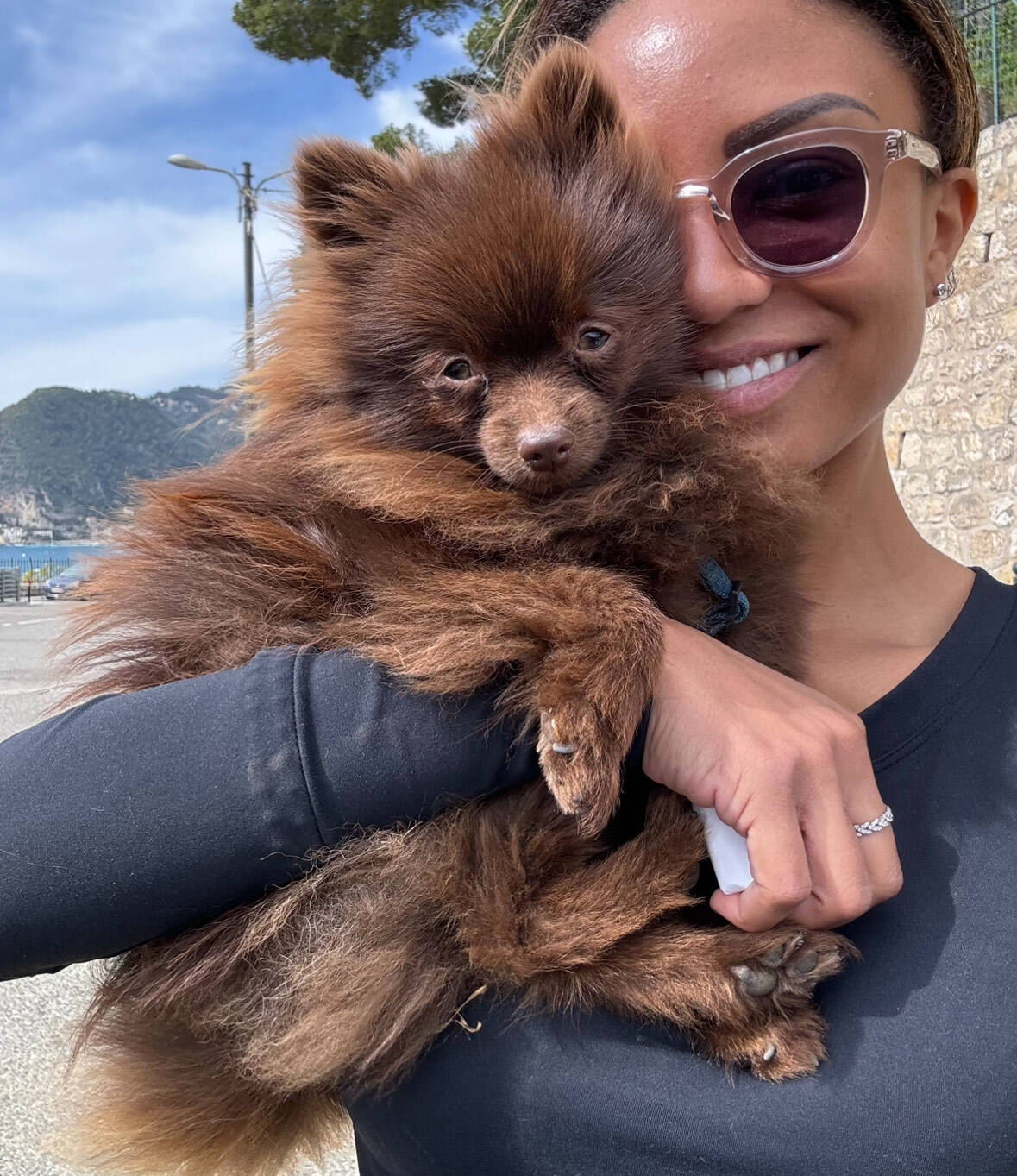 A Grasse, elle pleure son chien agressé par des molosses alors qu'elle le promenait dans sa résidence