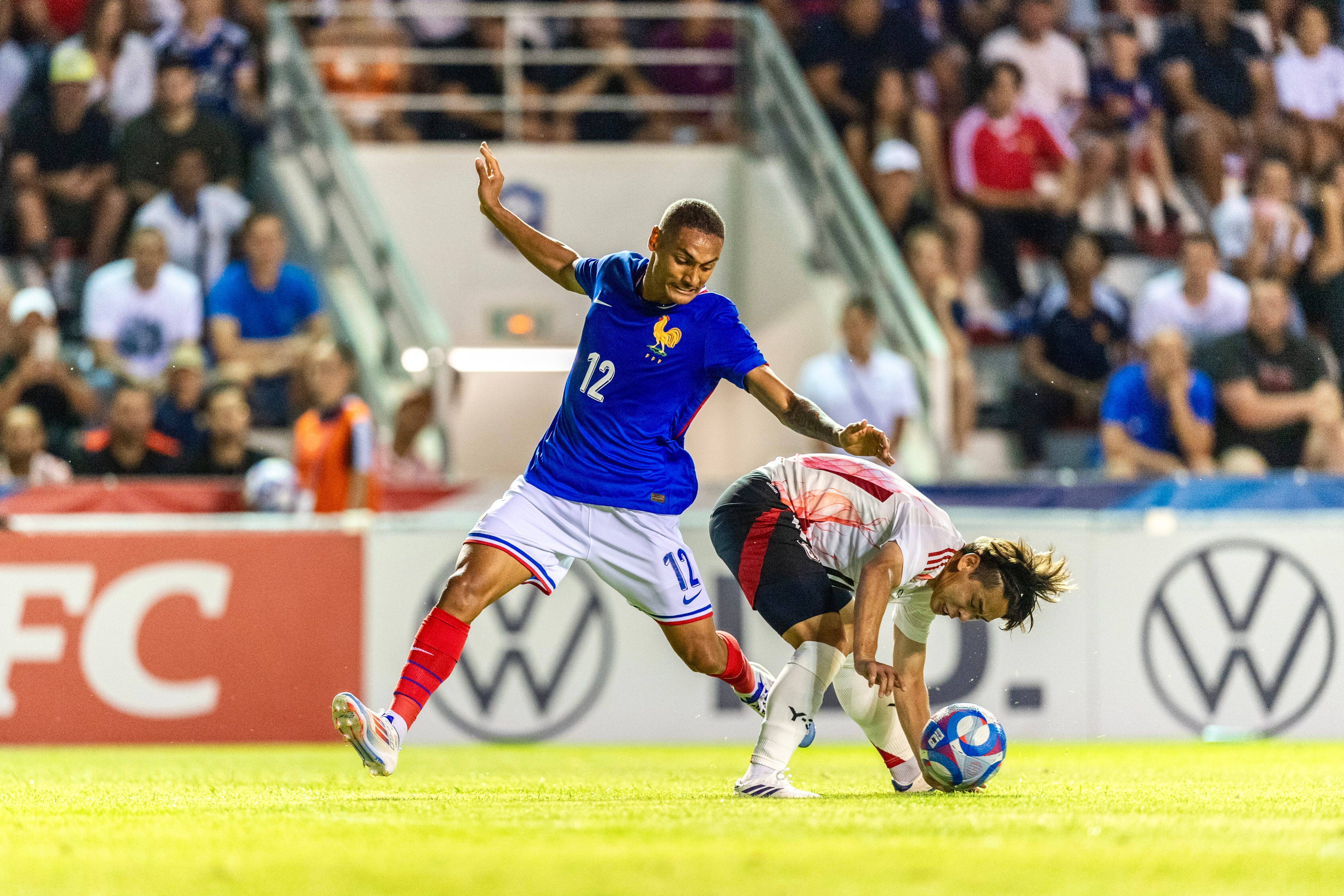 Football: à Toulon, avertissement sans frais pour les Bleuets face au Japon (1-1) à une semaine des JO