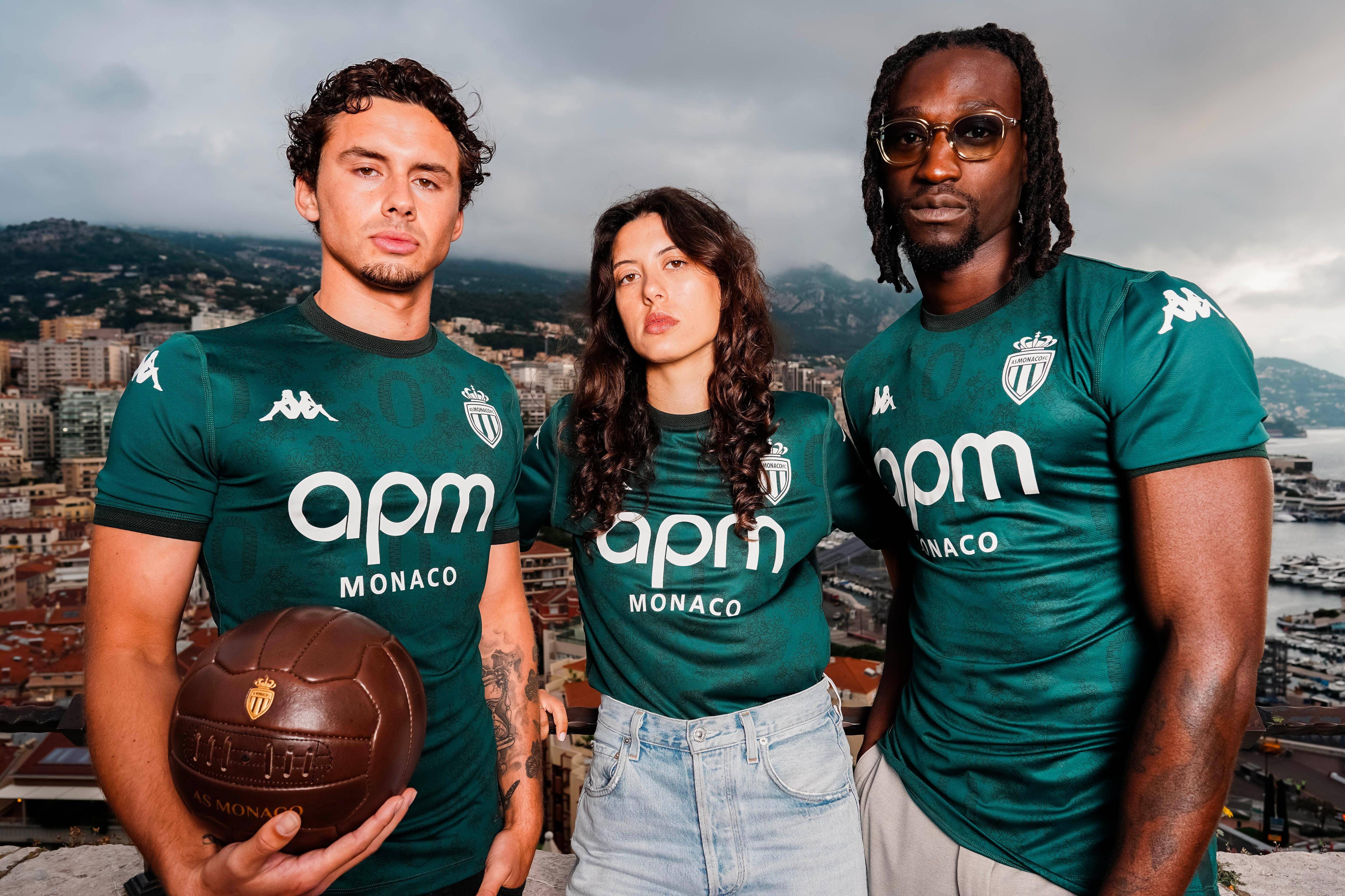 Découvrez le nouveau maillot extérieur de l'AS Monaco pour la saison du centenaire