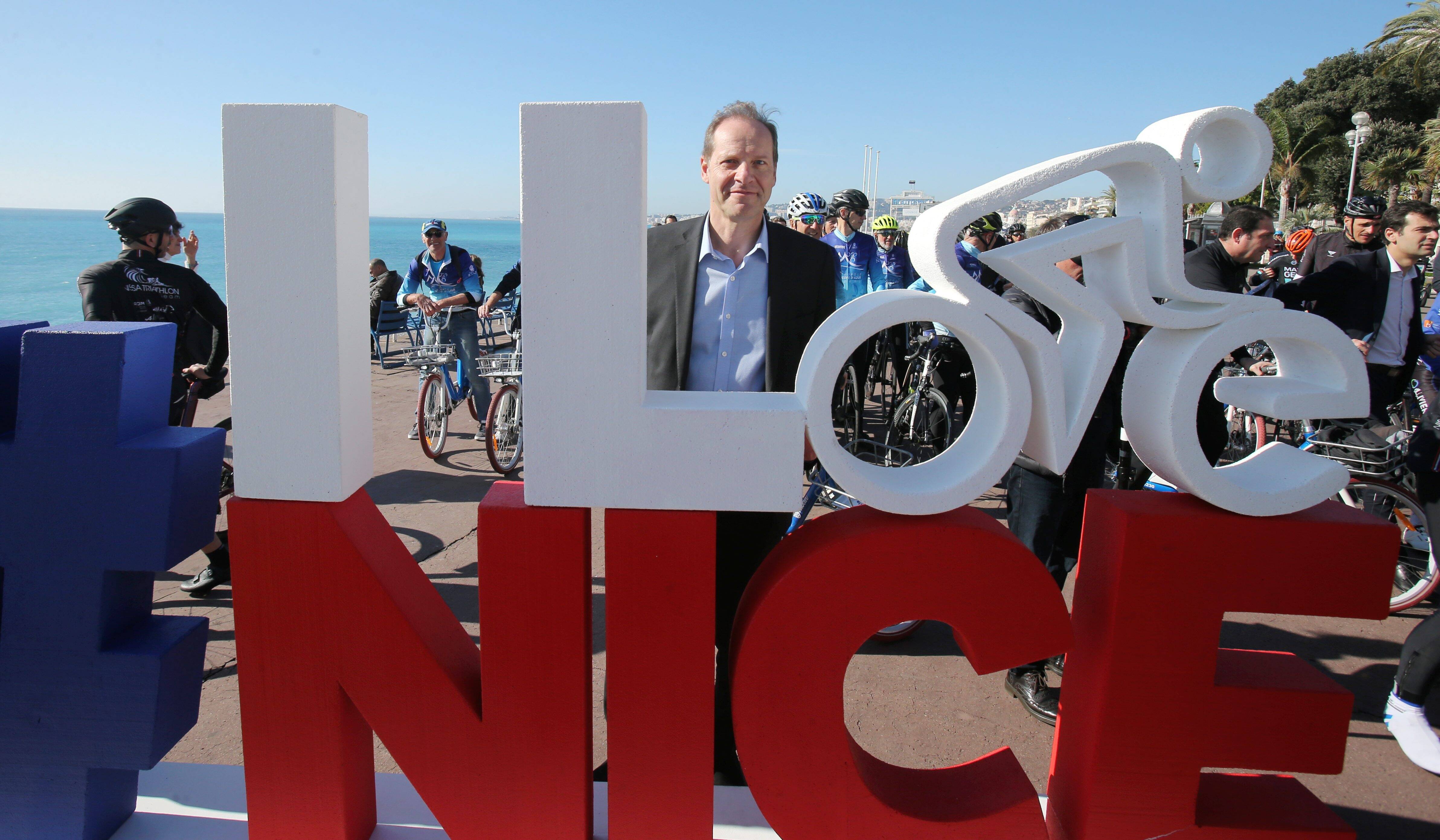 "On a été magnifiquement bien accueillis", le patron du Tour de France Christian Prudhomme salue le final inédit à Nice
