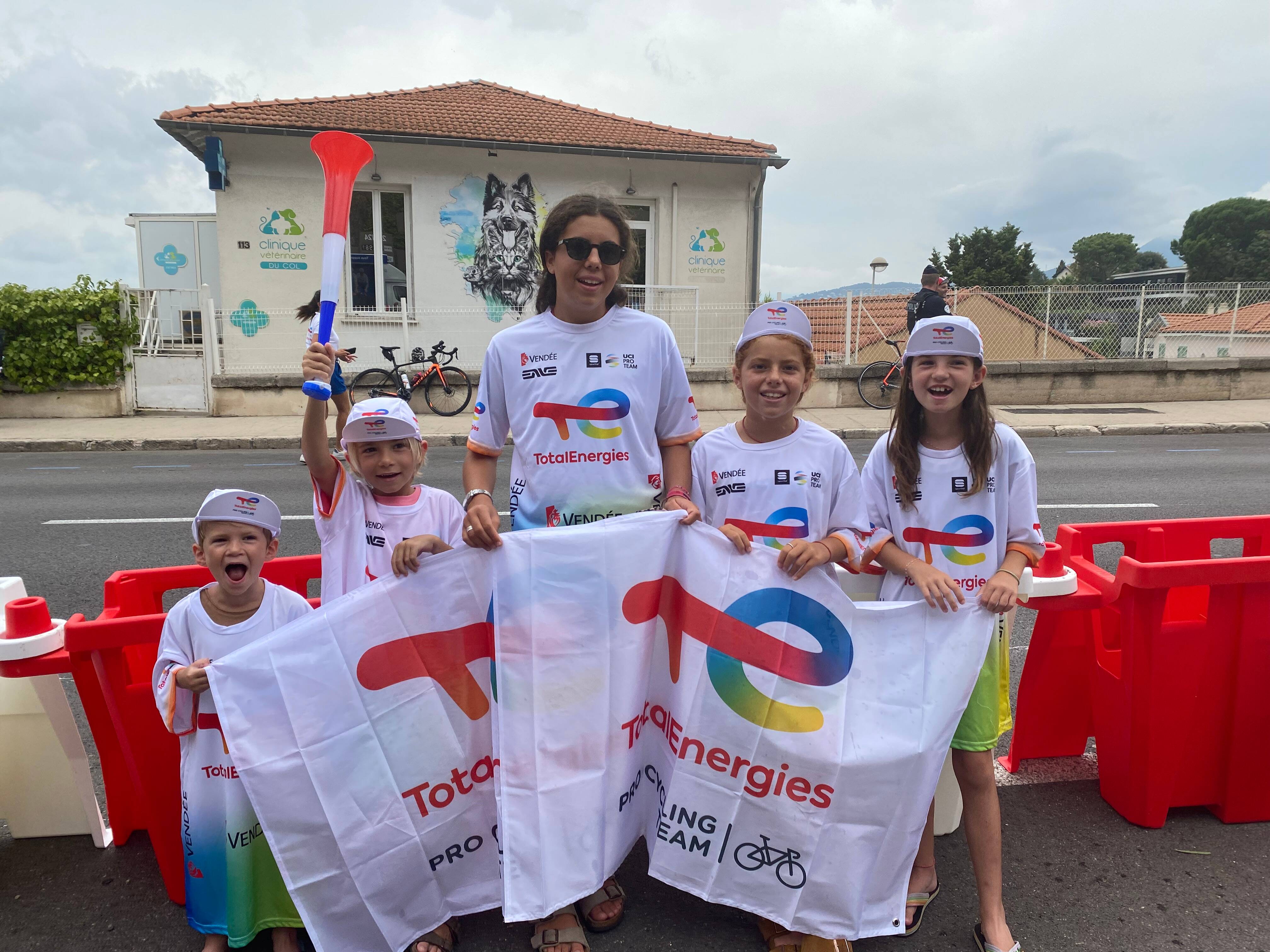Dernière étape du Tour de France: "Un souvenir pour toute la vie" pour les enfants