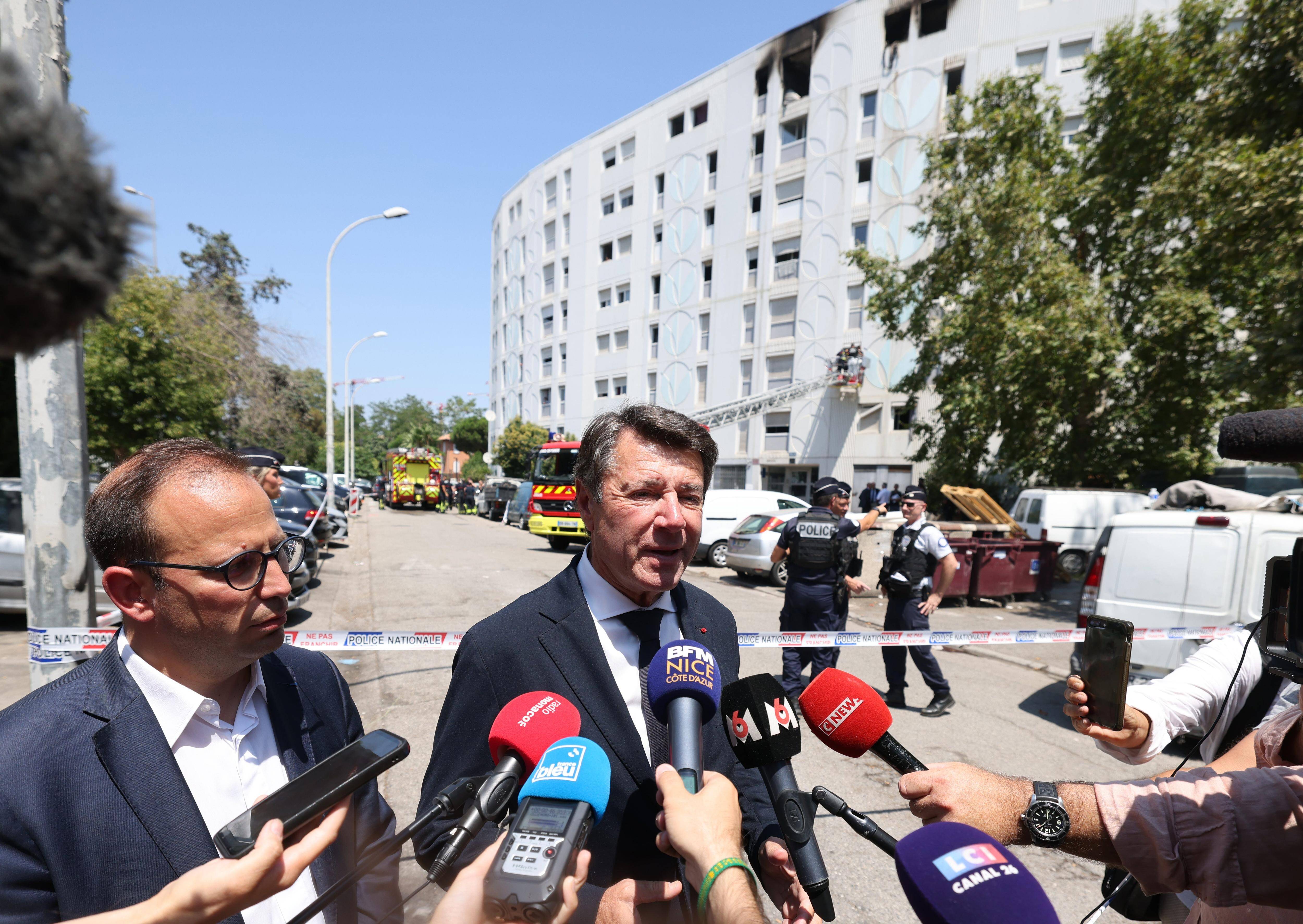 "Je souhaite la nomination en urgence d'un préfet compétent": après le drame aux Moulins, la violente charge de Christian Estrosi contre Hugues Moutouh