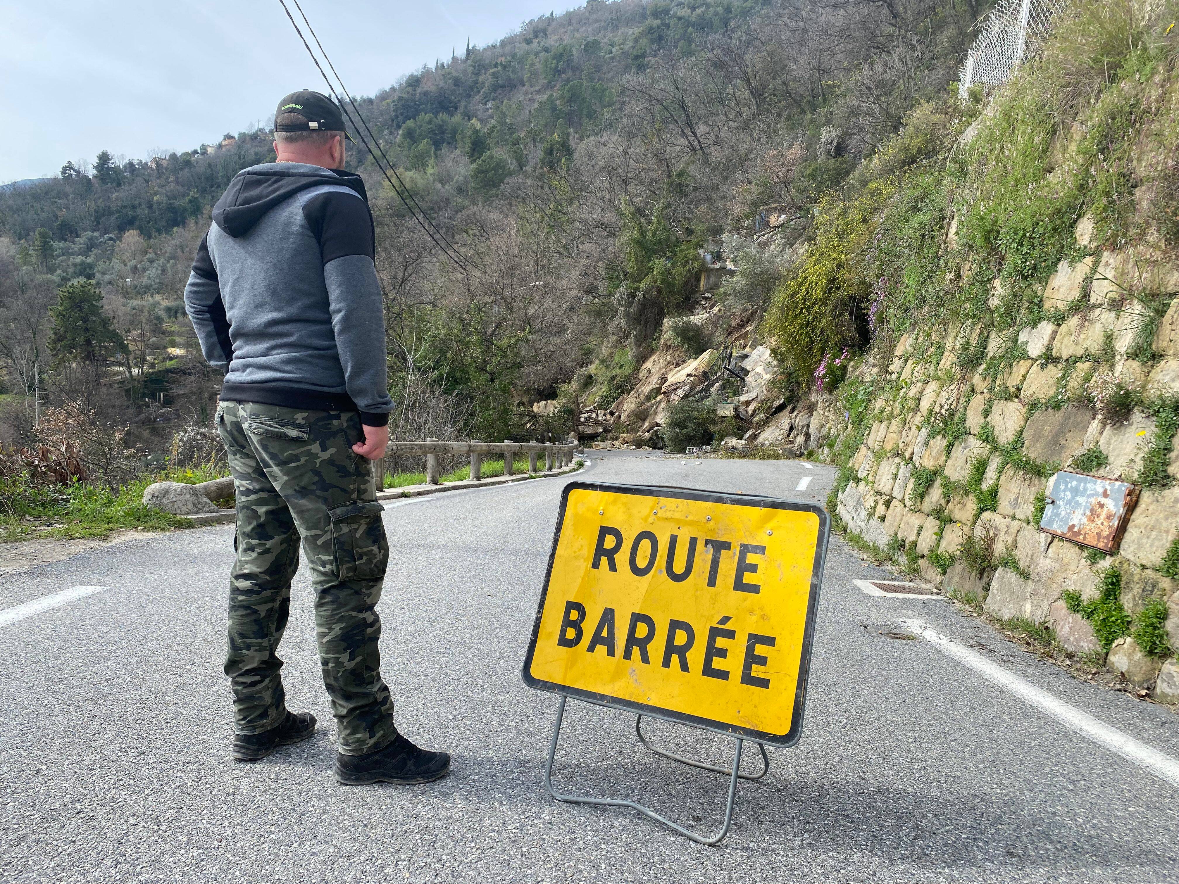 "Après quatre mois et vingt jours, on respire": dégagée d'un énorme éboulement, la route de Coaraze rouverte à la circulation dès ce jeudi