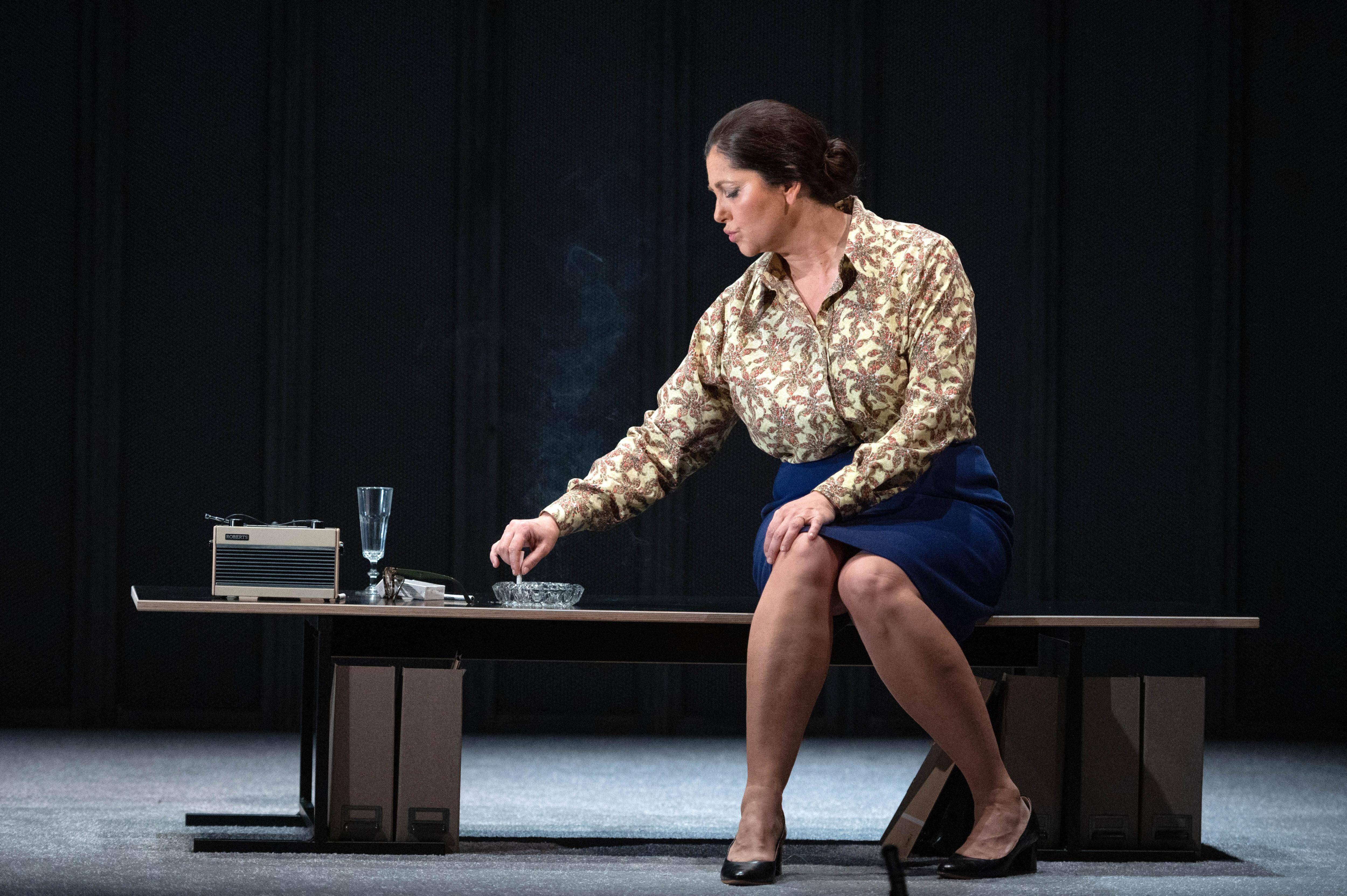 "Simone Veil aimait la vie": Cristiana Reali se glisse dans la peau de l'illustre icône de la lutte pour les droits des femmes lors d'une représentation à Ramatuelle dimanche