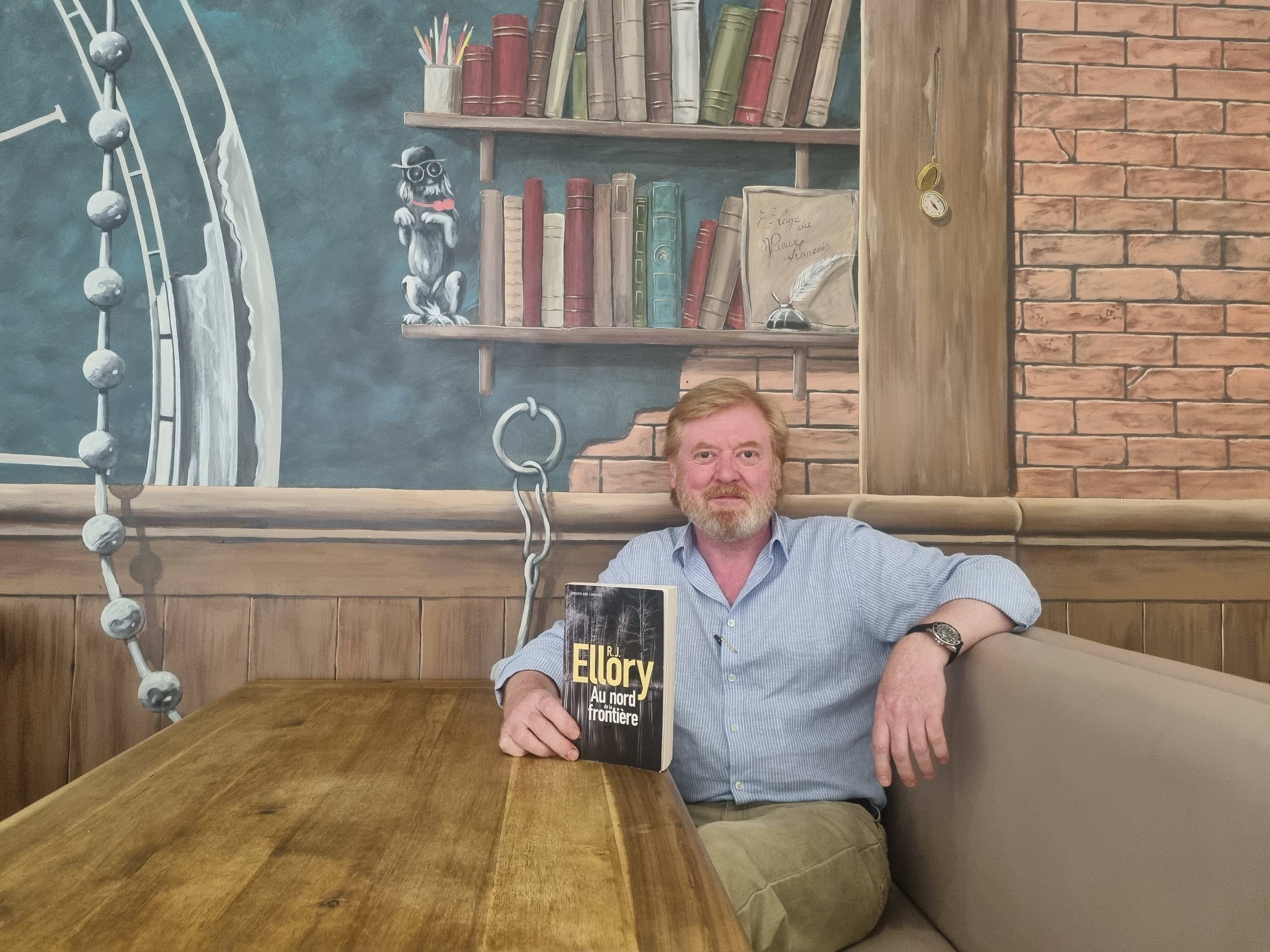 Rencontre à Mouans-Sartoux avec le maître du thriller et francophile R. J. Ellory, qui sort un nouveau roman