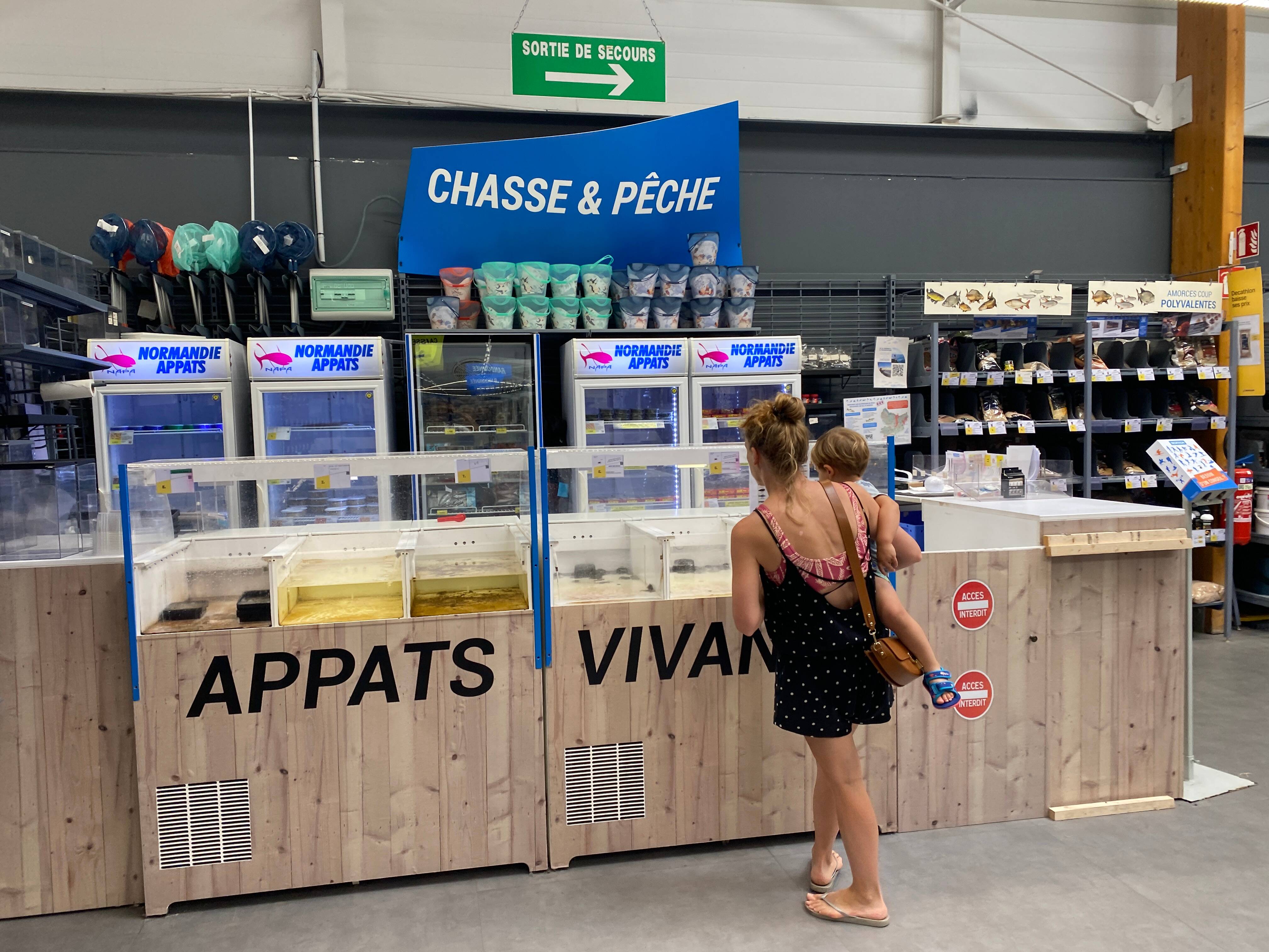 A Mandelieu, Décathlon a retiré les poissons vivants de son vivarium après la pétition d'une cliente