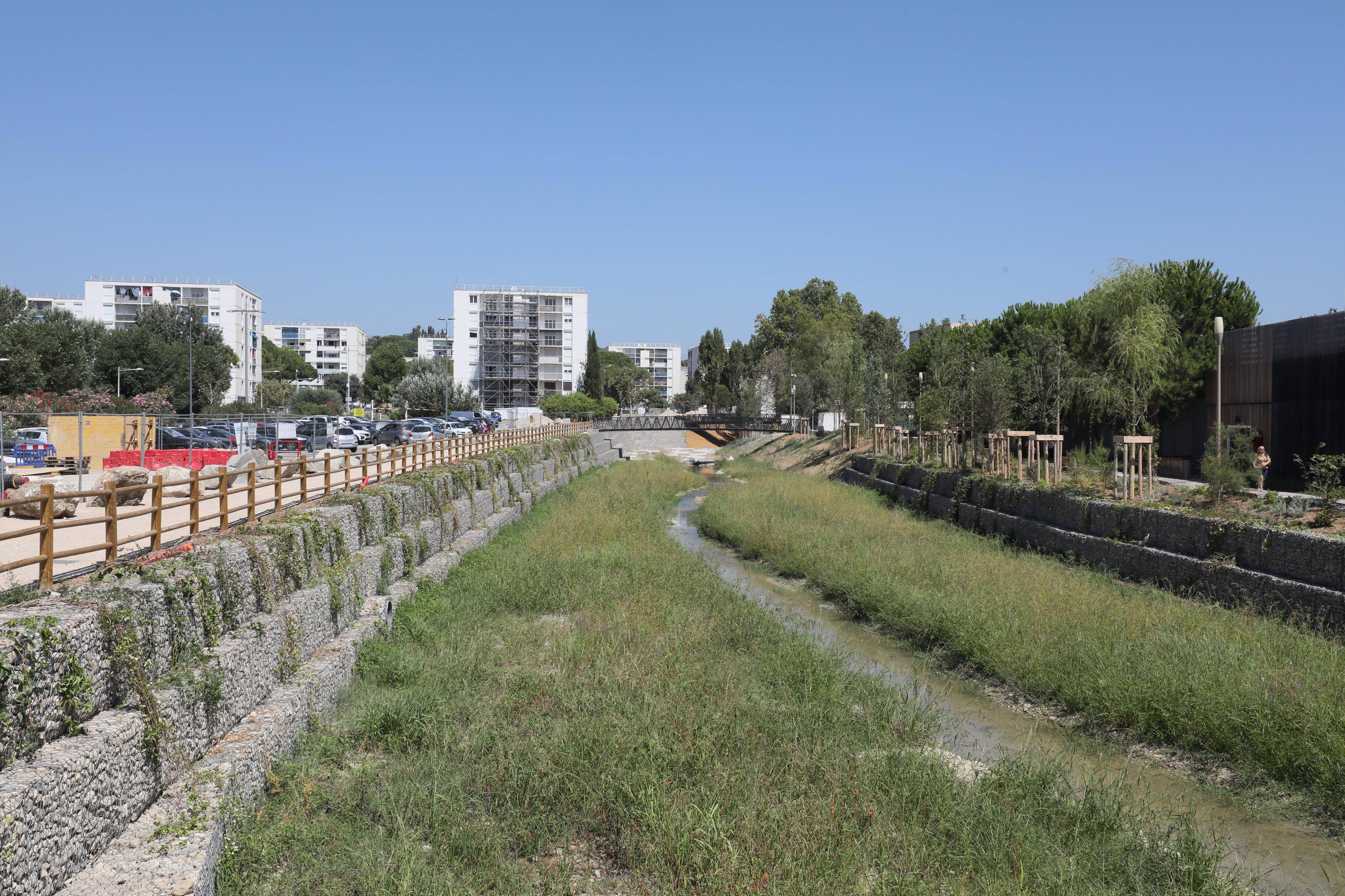 À la Frayère, un chantier titanesque pour élargir le lit du cours d'eau et prévenir les inondations