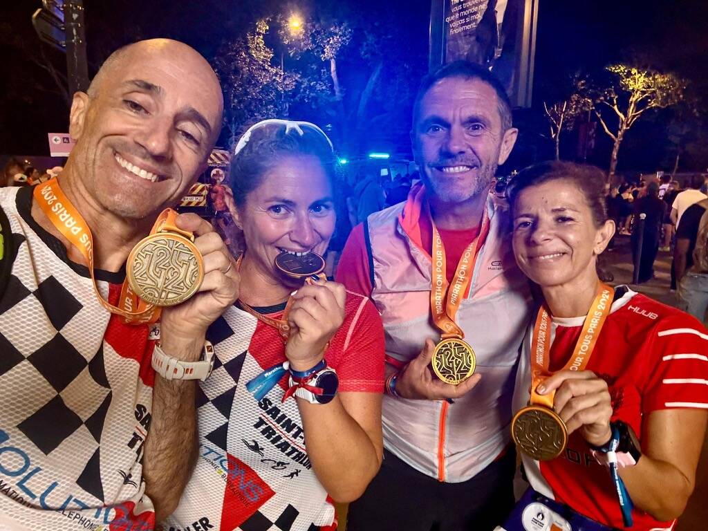 Les Tropéziens qui ont pris part au "Marathon pour tous", lors des Jeux Olympiques de Paris sont ravis