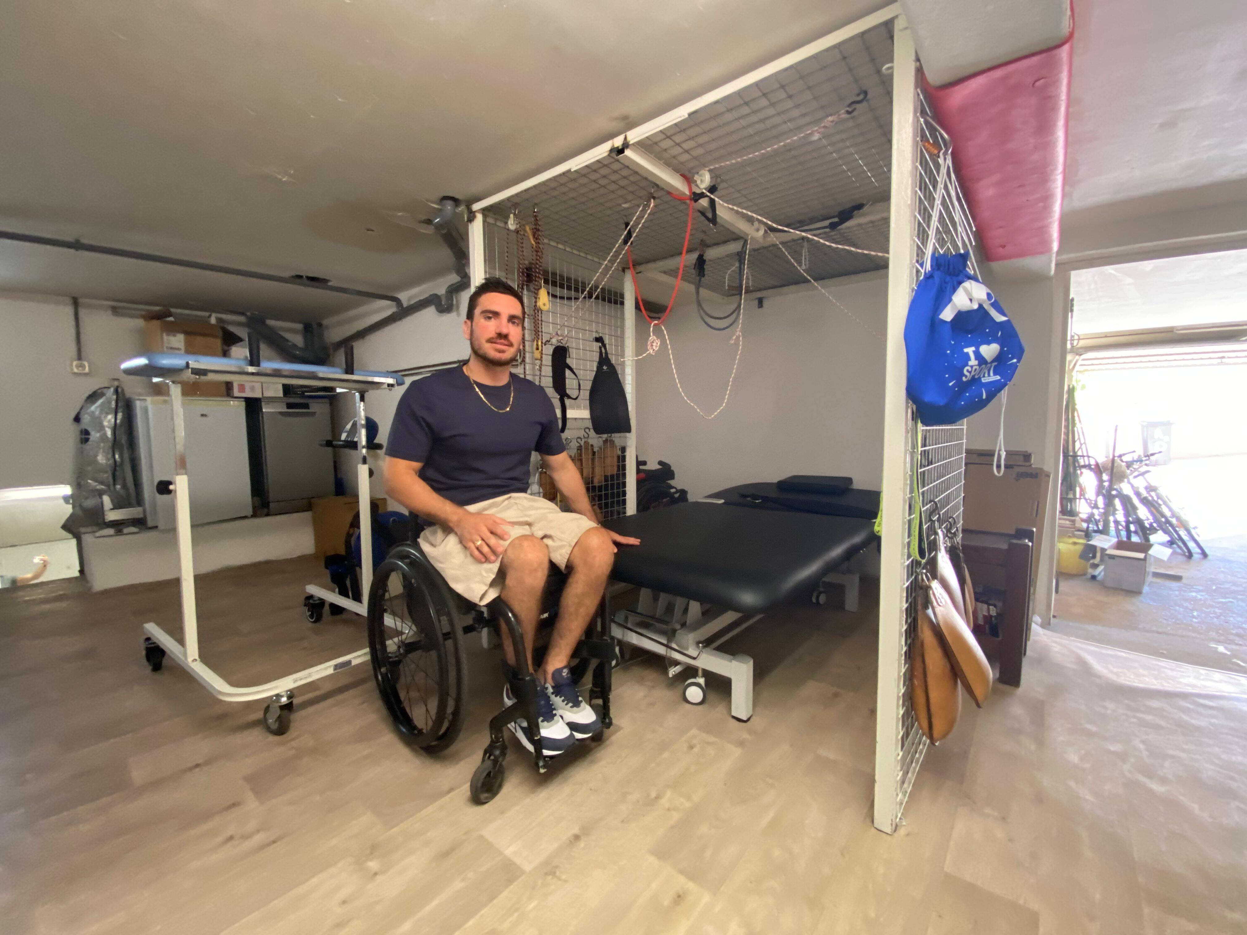 Paraplégique depuis 2018, le jeune Hyérois Mathieu Labise poursuit son combat contre la fatalité