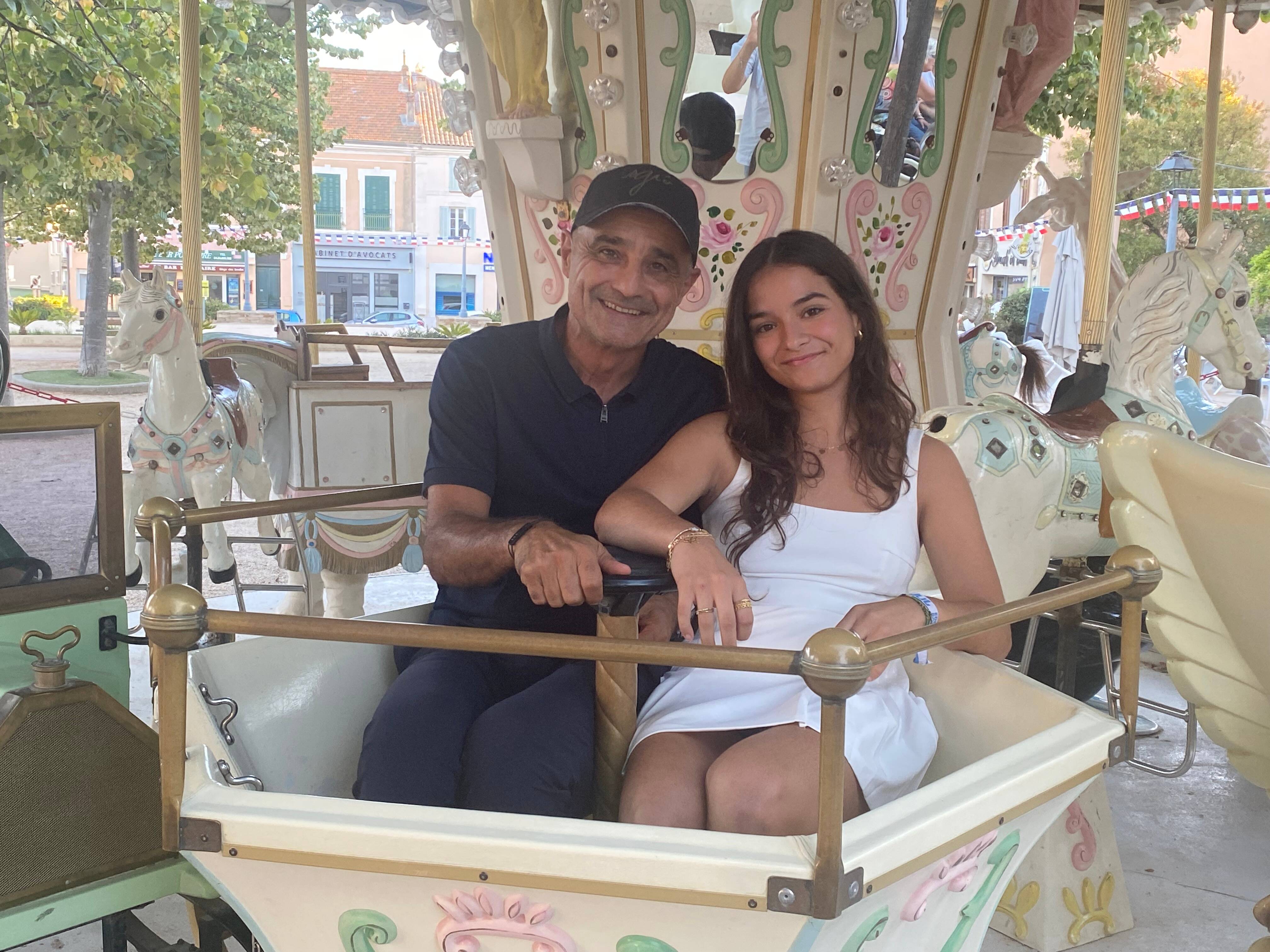 Eric et Lelia Fraticelli père et fille aussi à l'écran dans "Inestimable" et bientôt dans un prochain film