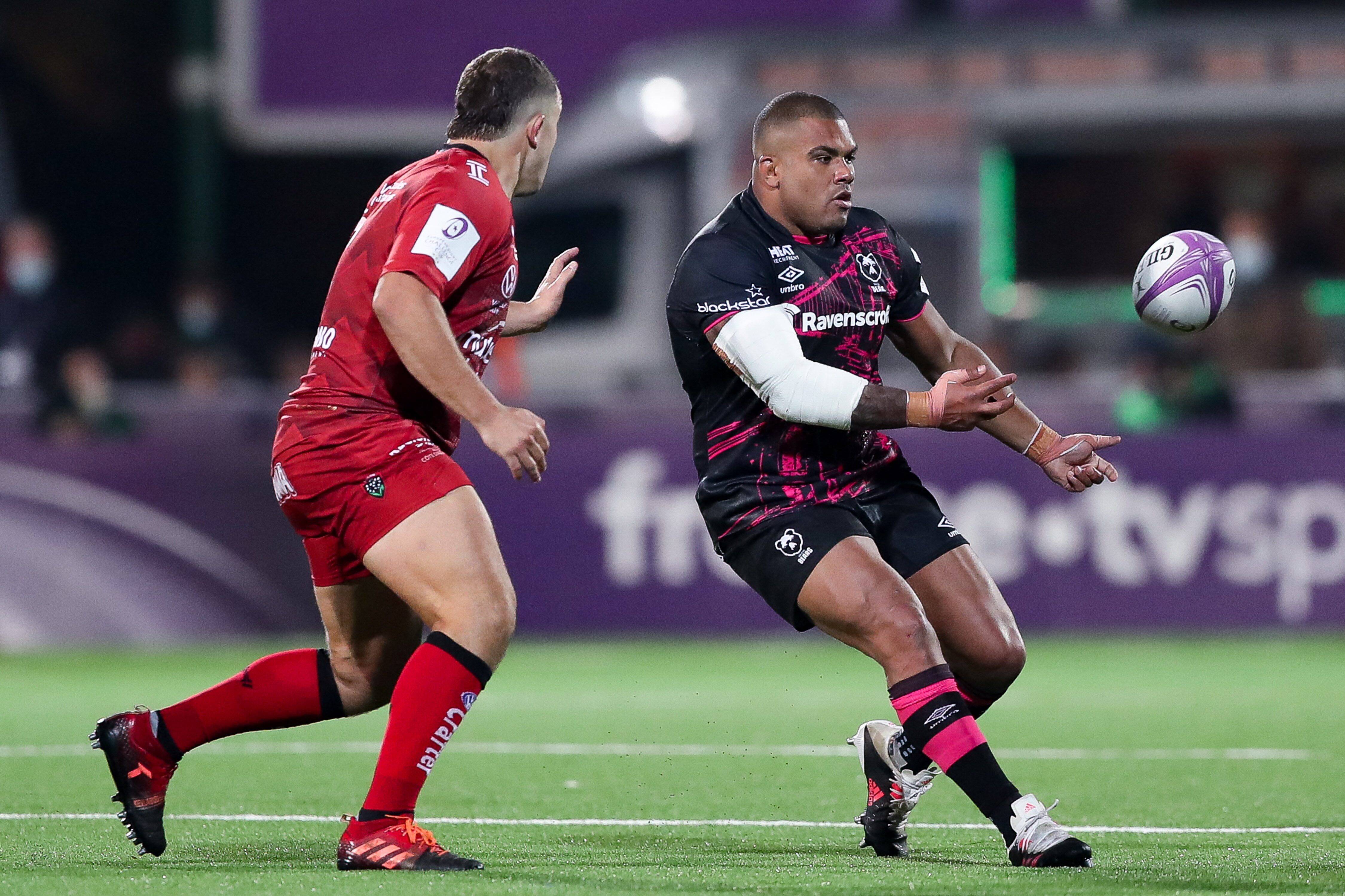 "La notion de numéro 1 est particulière au poste de pilier", la recrue toulonnaise Kyle Sinckler évoque sa concurrence avec Beka Gigashvili