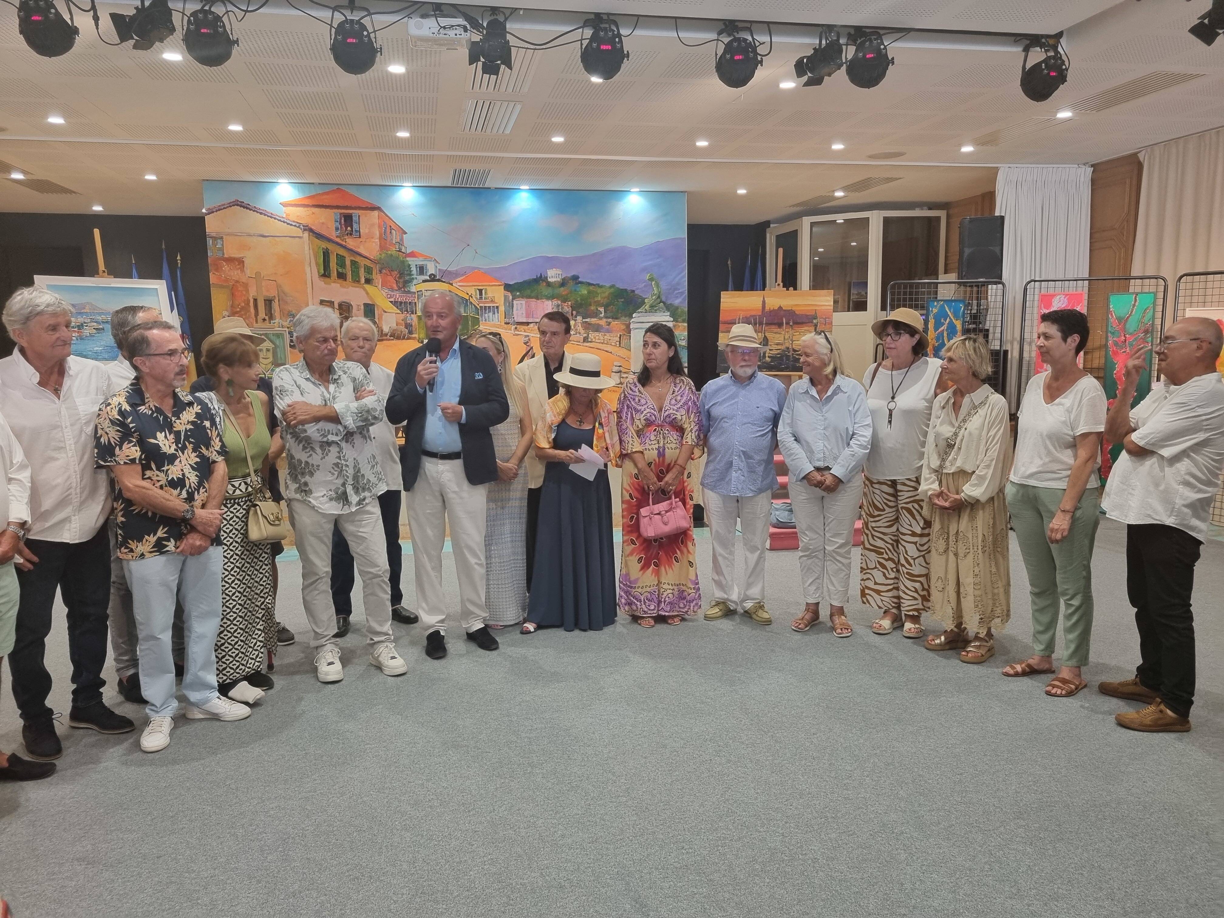 Saint-Jean-Cap-Ferrat donne carte blanche à ses habitants qui deviennent des artistes le temps d'une expo