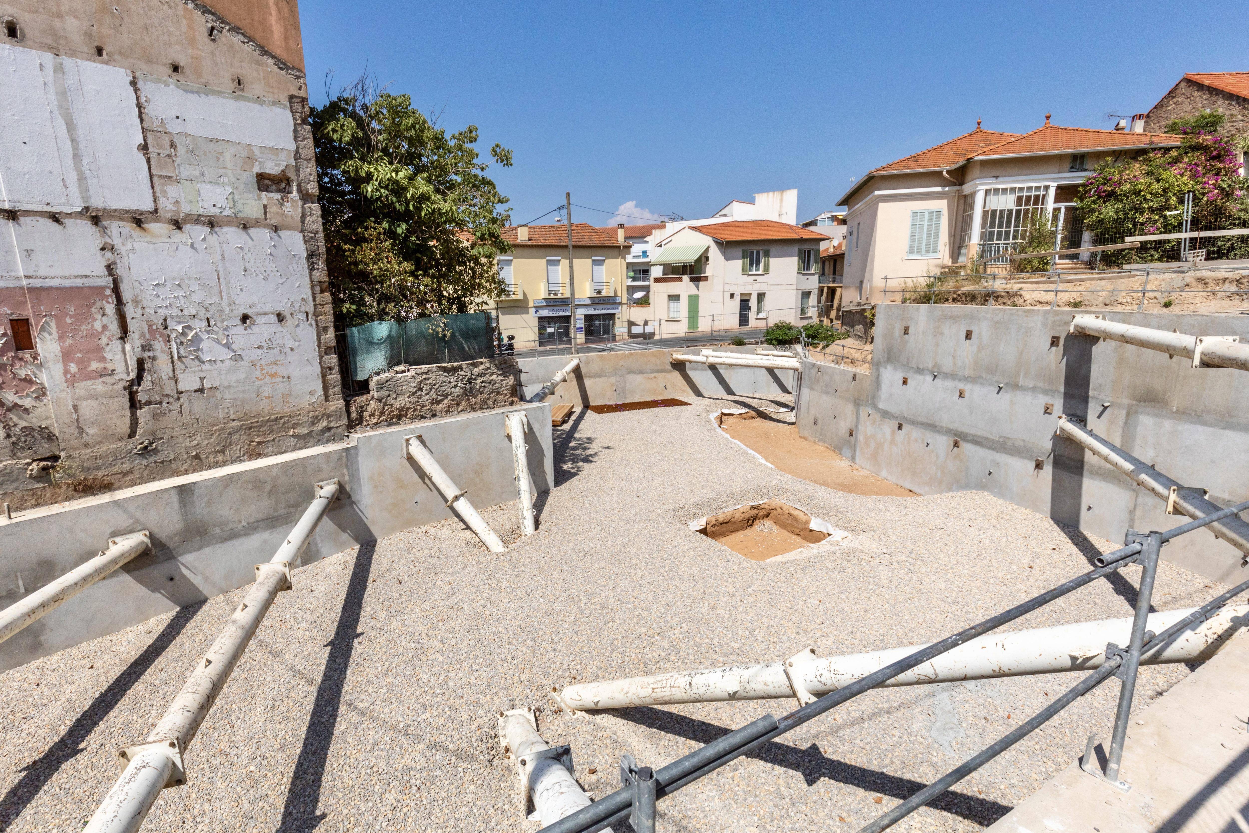 A SaintRaphaël, un imposant chantier en haut de la place Lamartine